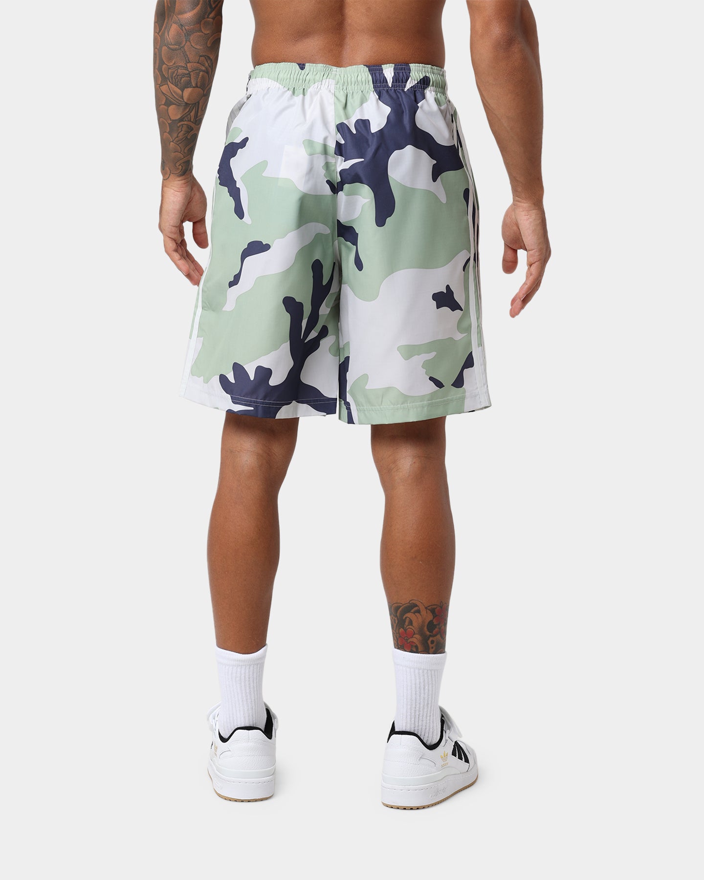 Adidas Men's Graphics Camo Shorts - Orbit Grey | Comfortable Athletic Running Shorts for Gym, Workout & Casual Wear