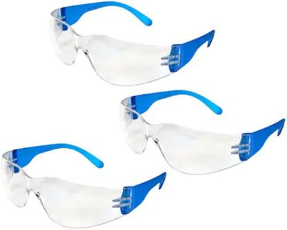 Scratch Resistant Clear Safety Goggles - ANSI Z87.1 Certified Protective Eyewear for Woodworking, Lab & DIY Projects