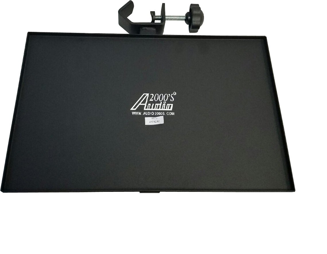 Audio2000'S S424Z Universal AV Device Holder Tray - Compatible with 1/2