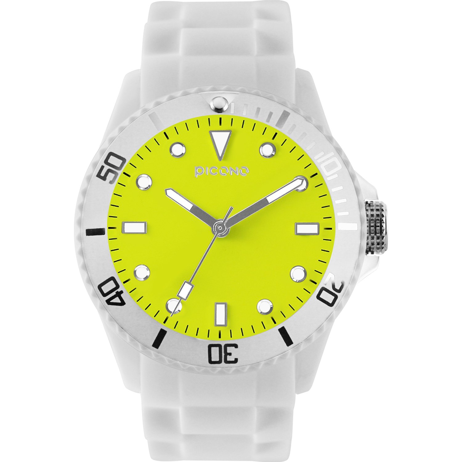 PICONO Waterproof Analog Quartz Watch for Women - Honey Yellow Dial, Fashionable & Durable for Swimming, Outdoor Activities & Daily Wear