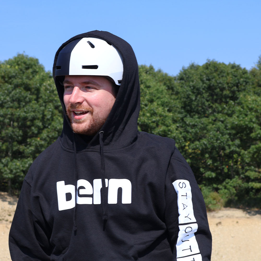 Bern Logo Hoodie - Premium Cotton Pullover Sweatshirt for Men & Women | Casual Streetwear, Unisex Fit | Perfect for Everyday Wear, Gym & Outdoor Activities