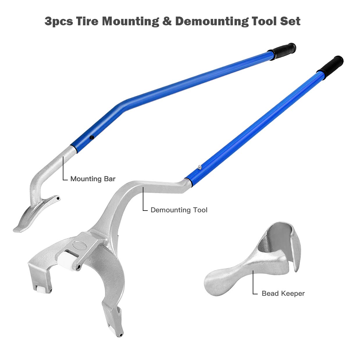 Goplus Manual Tire Changer Tool Kit - 17.5