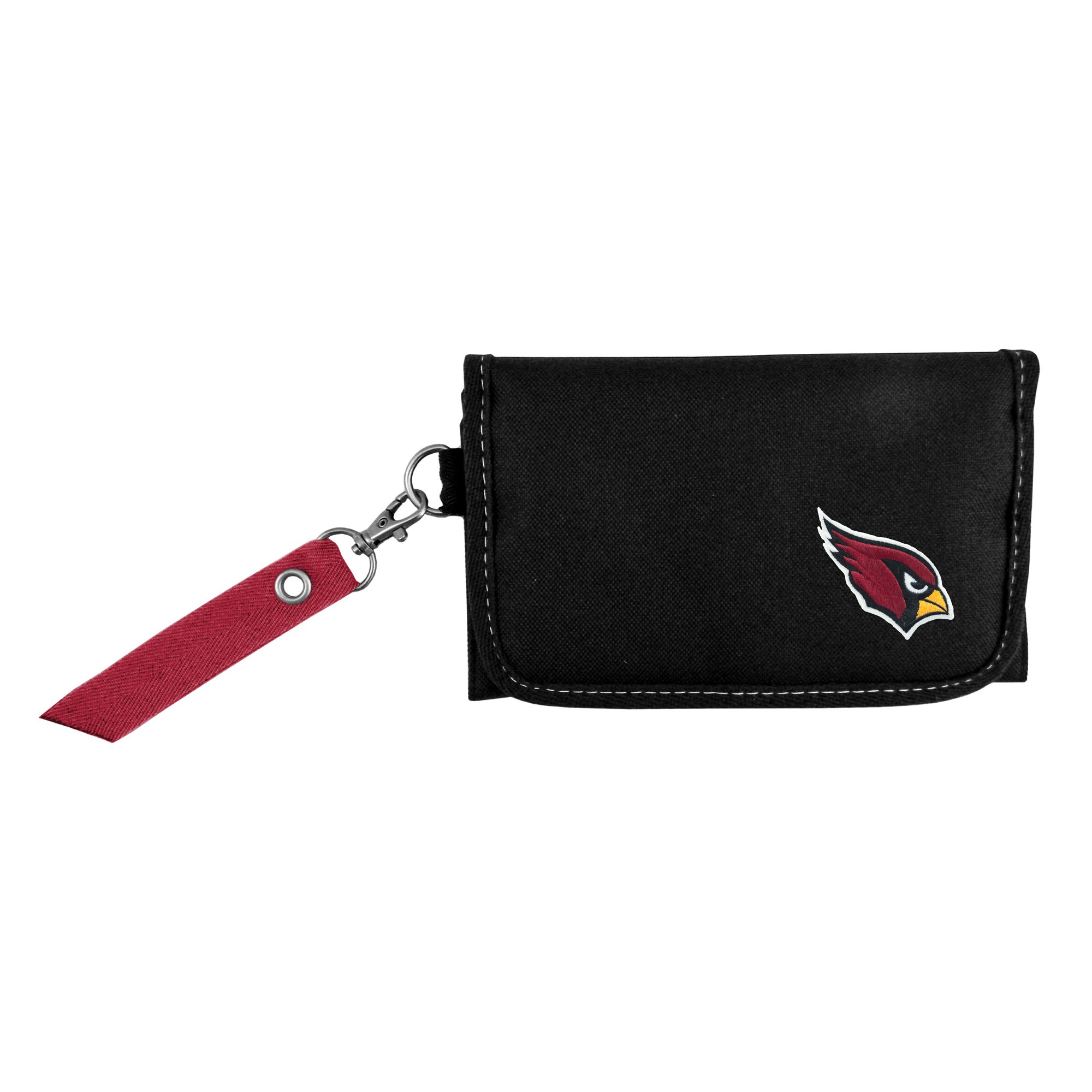 NFL Team Logo Ribbon Organizer Wallet - Premium Leather Credit Card Holder for Men & Women - Perfect for Game Day, Travel, and Everyday Use