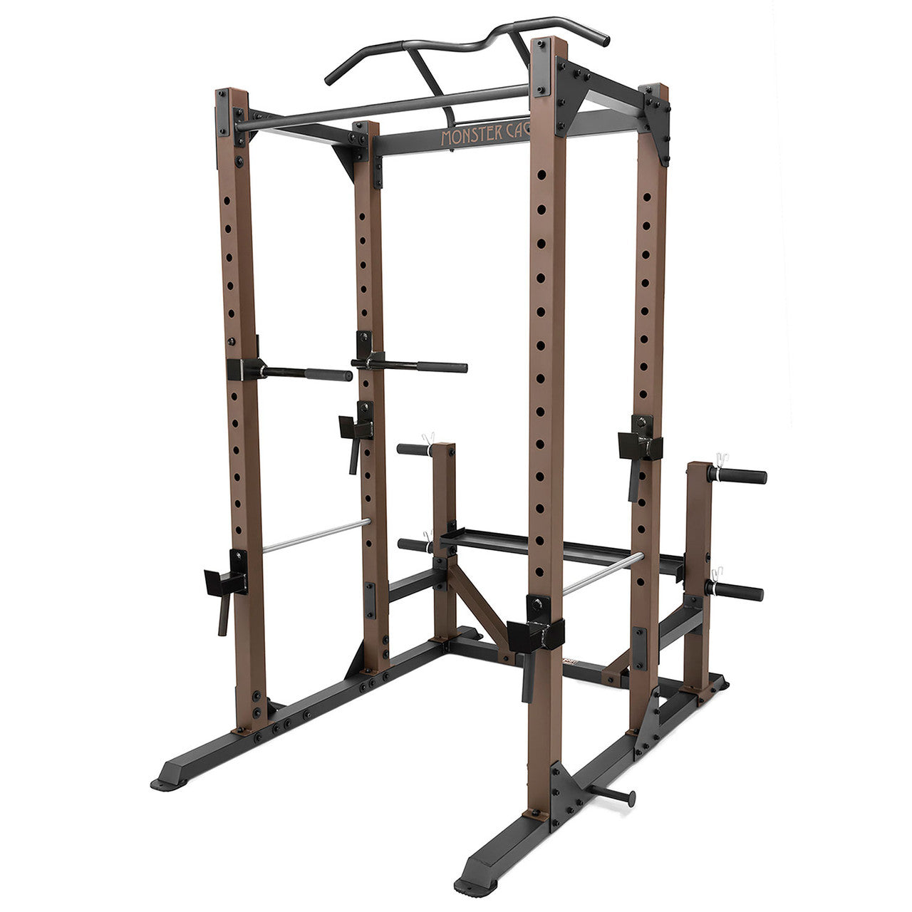 Monster Cage Power Rack STB 98005 - Heavy Duty Steel Body Home Gym Equipment for Weightlifting & Strength Training | Perfect for Garage & Home Workouts