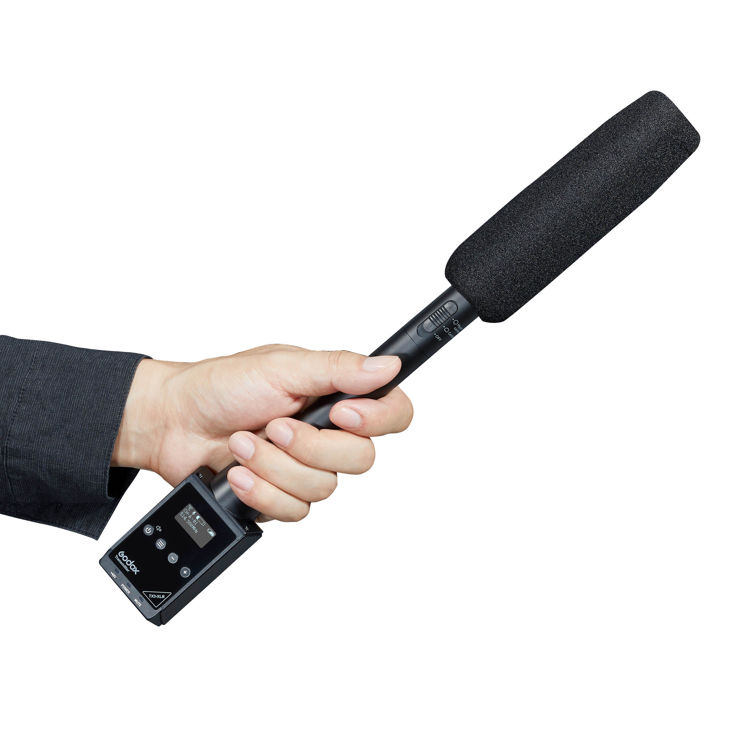 TX3 XLR Plug and Play UHF Wireless XLR Transmitter for Microphones - Professional Audio Equipment for Live Performances, Studio Recording, and Public Speaking