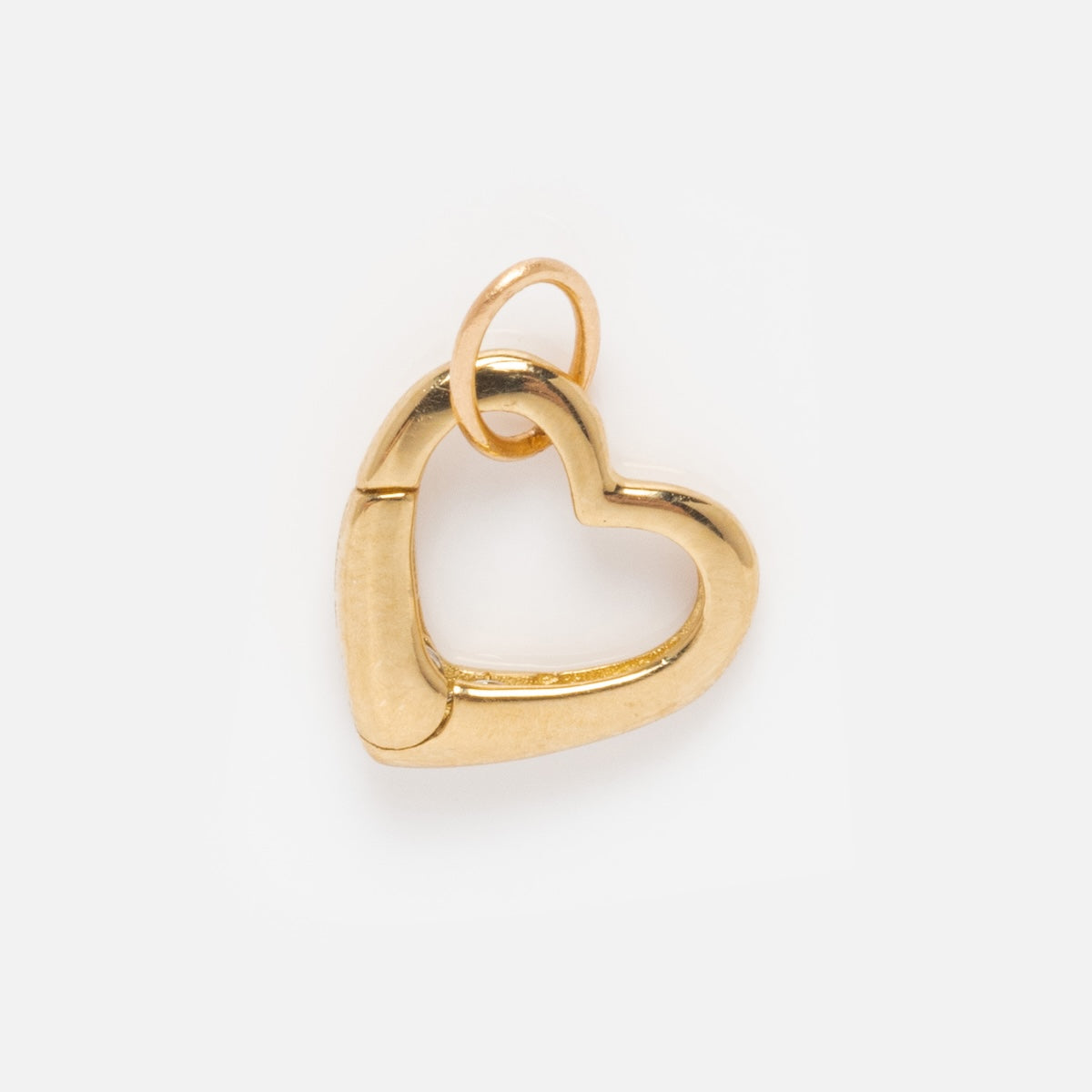 Solid Gold Charm Clip - Elegant & Durable Jewelry for Bracelets, Necklaces & DIY Crafts | Perfect for Gifts, Fashion Accessories & Personalization