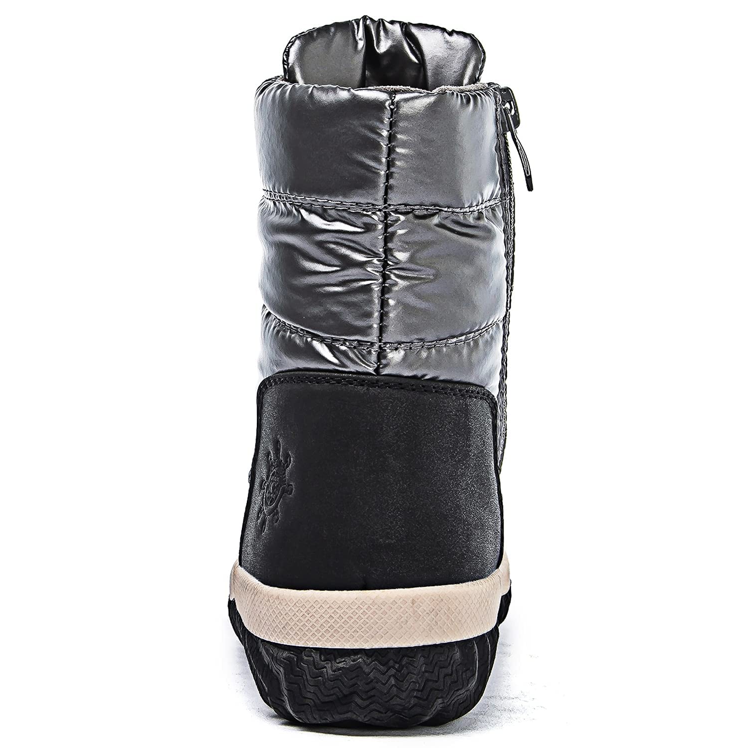GLOBALWIN Women's Winter Ankle Boots - Waterproof Snow Boots for Women, Slip Resistant Cold Weather Boots with Fur Lining - Perfect for Snowy Days, Hiking, and Outdoor Winter Activities