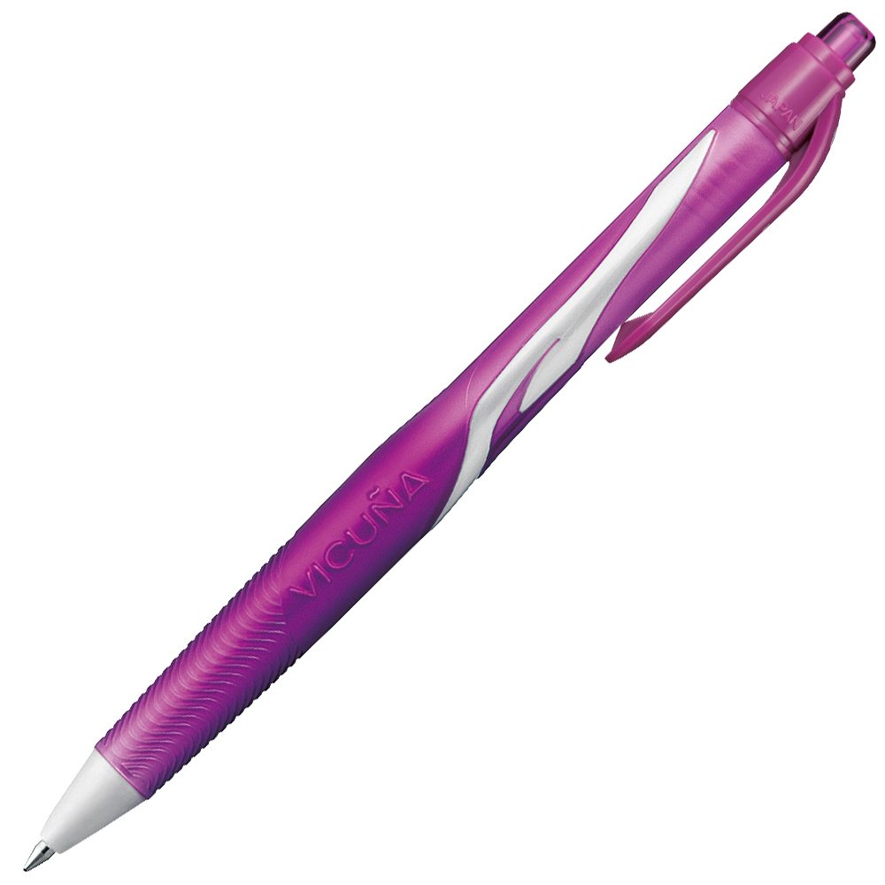 Pentel Vicuna Fine Point Ballpoint Pen - Purple Ink (BX157V-V) for Smooth Writing, Note Taking & Office Use