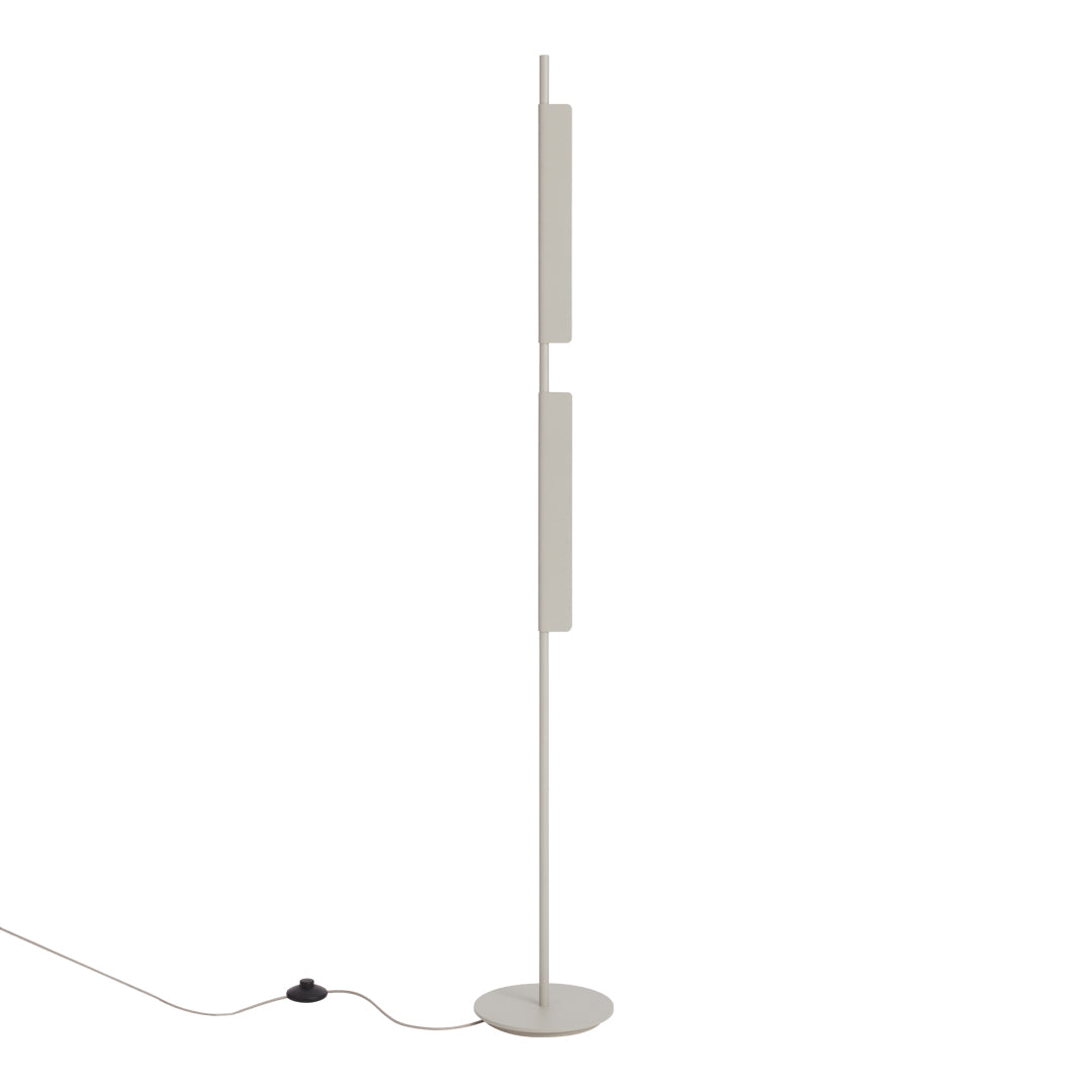 Blu Dot Modern Cowl Floor Lamp - Adjustable Height LED Standing Light for Living Room, Bedroom, or Office - Warm White Lighting for Reading & Relaxation