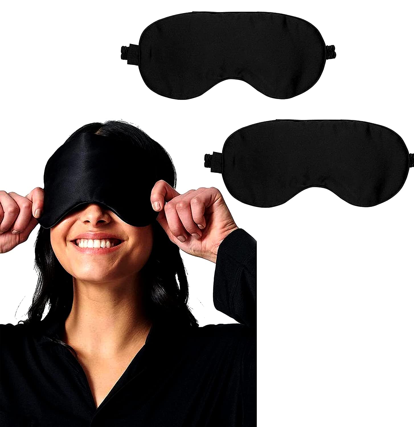 Eopzo Sleep Eye Mask - Soft & Comfortable Light Blocking Night Mask for Men & Women - Updated Design for Travel, Sleeping, Shift Work & Relaxation - Pack of 1