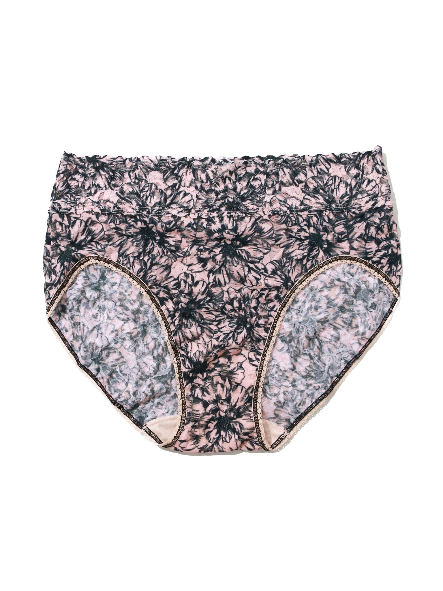 Printed Signature Lace® French Brief - Elegant Women's Underwear for Comfort & Style | Perfect for Everyday Wear, Special Occasions & Bridal Lingerie