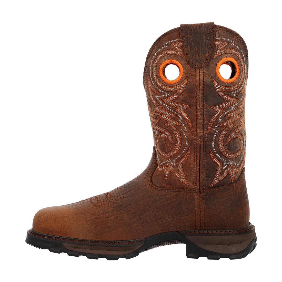 Maverick XP Composite Toe Western Work Boots for Men - Waterproof Steel Toe Safety Shoes - Durable & Comfortable for Construction, Ranch Work & Outdoor Activities