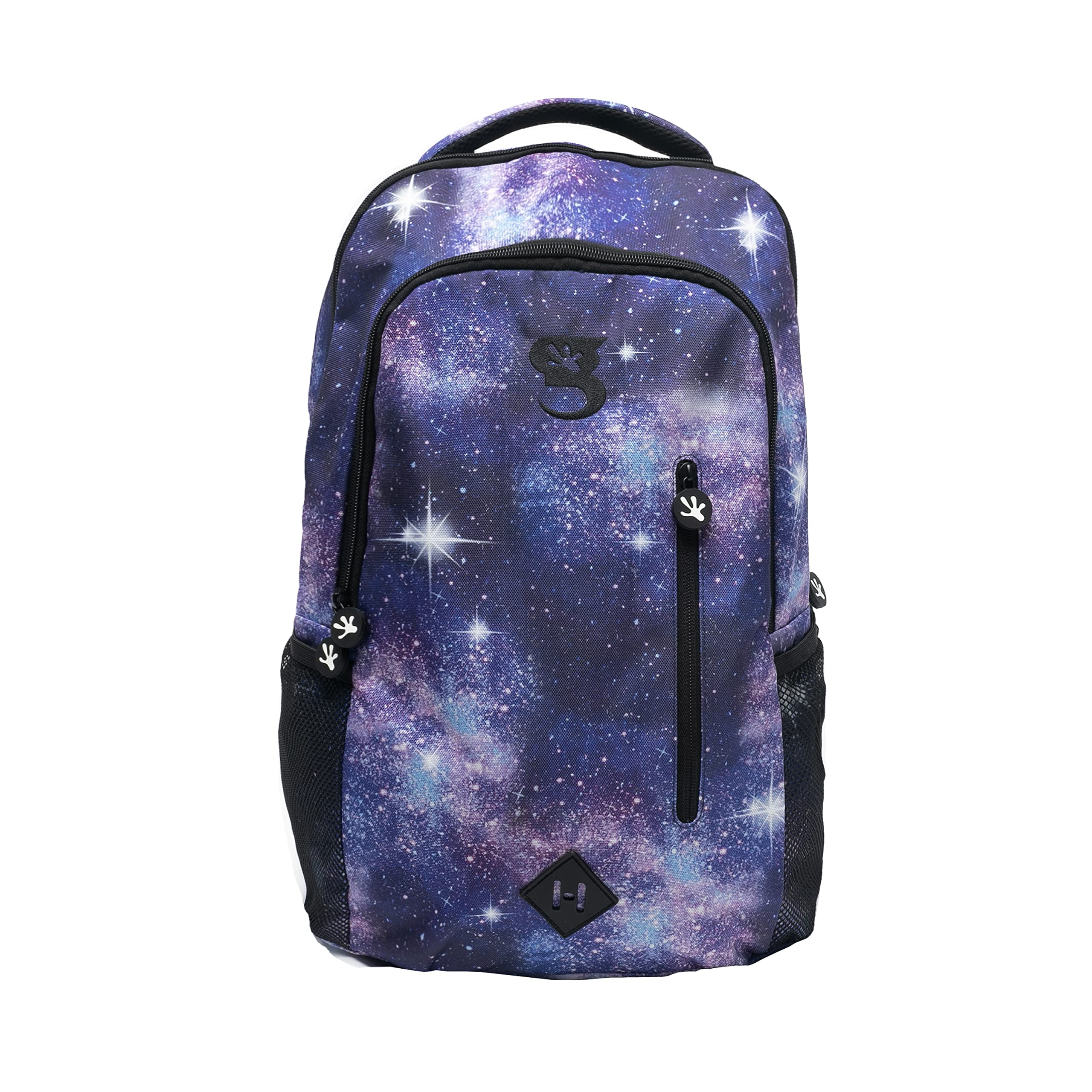 Geckobrands Ambition Backpack Galaxy - Durable Laptop Backpack for Men & Women, Perfect for Work, Travel & College | Water-Resistant Bookbag with USB Charging Port & Spacious Compartments | Ideal for Commuting, Business Trips & Campus Life