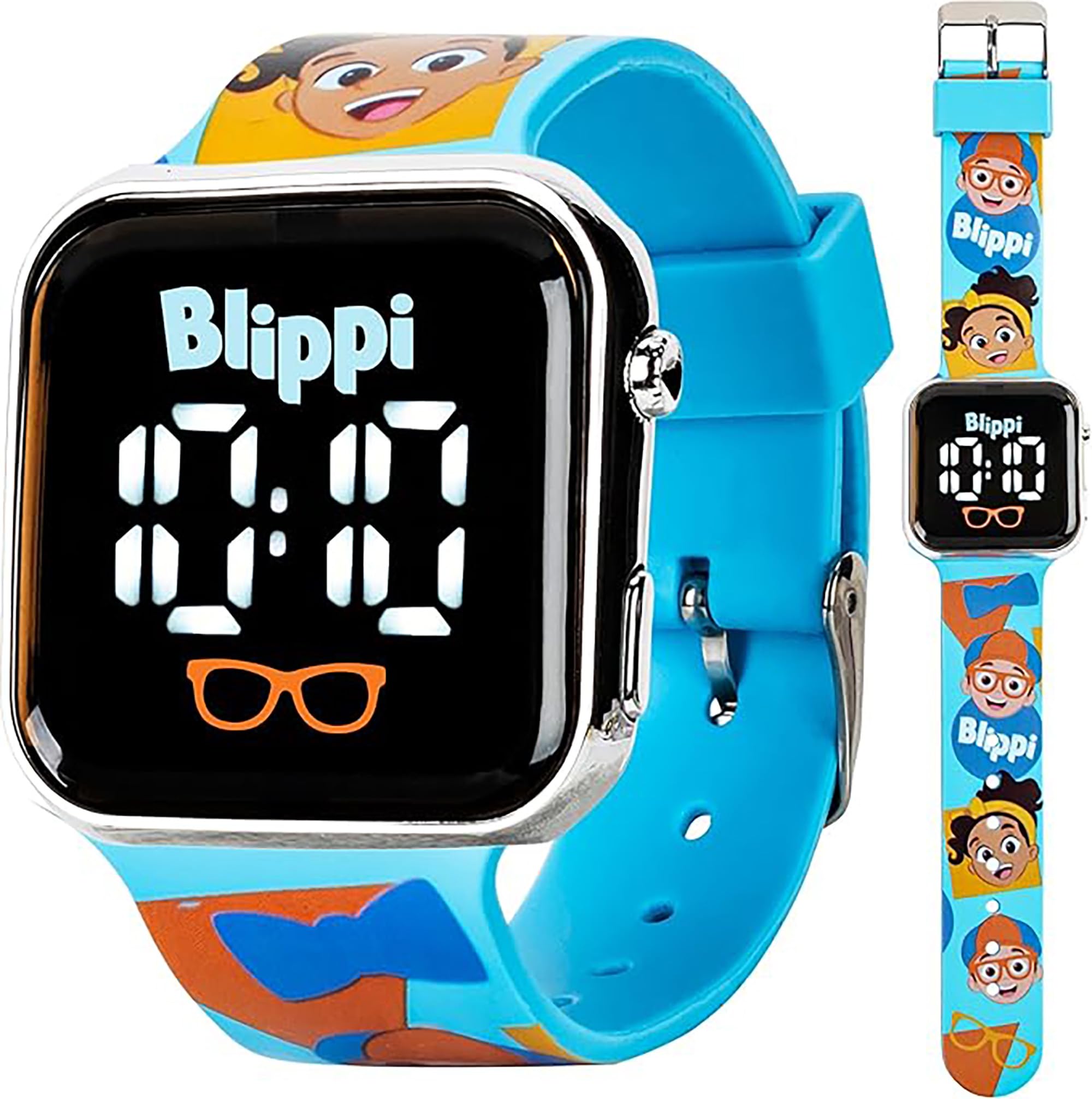 Blippi Kids LED Watch - Educational Interactive Watch for Learning & Play