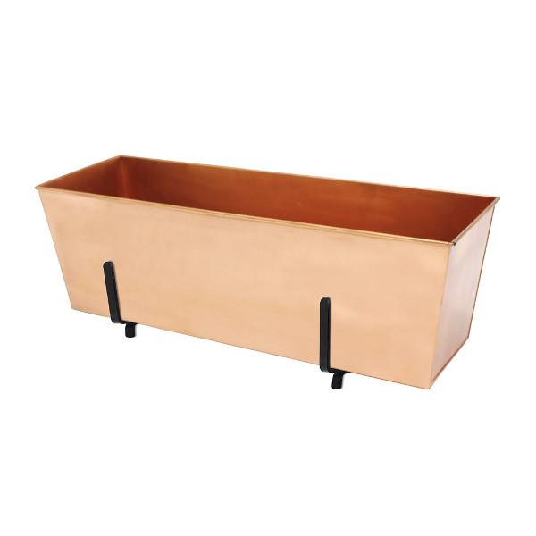 Sturdy Handrail Flower Box Bracket Kit - Heavy Duty Balcony Planter Hanger for Outdoor Railings - Perfect for Window Boxes, Porch Decor & Garden Flowers