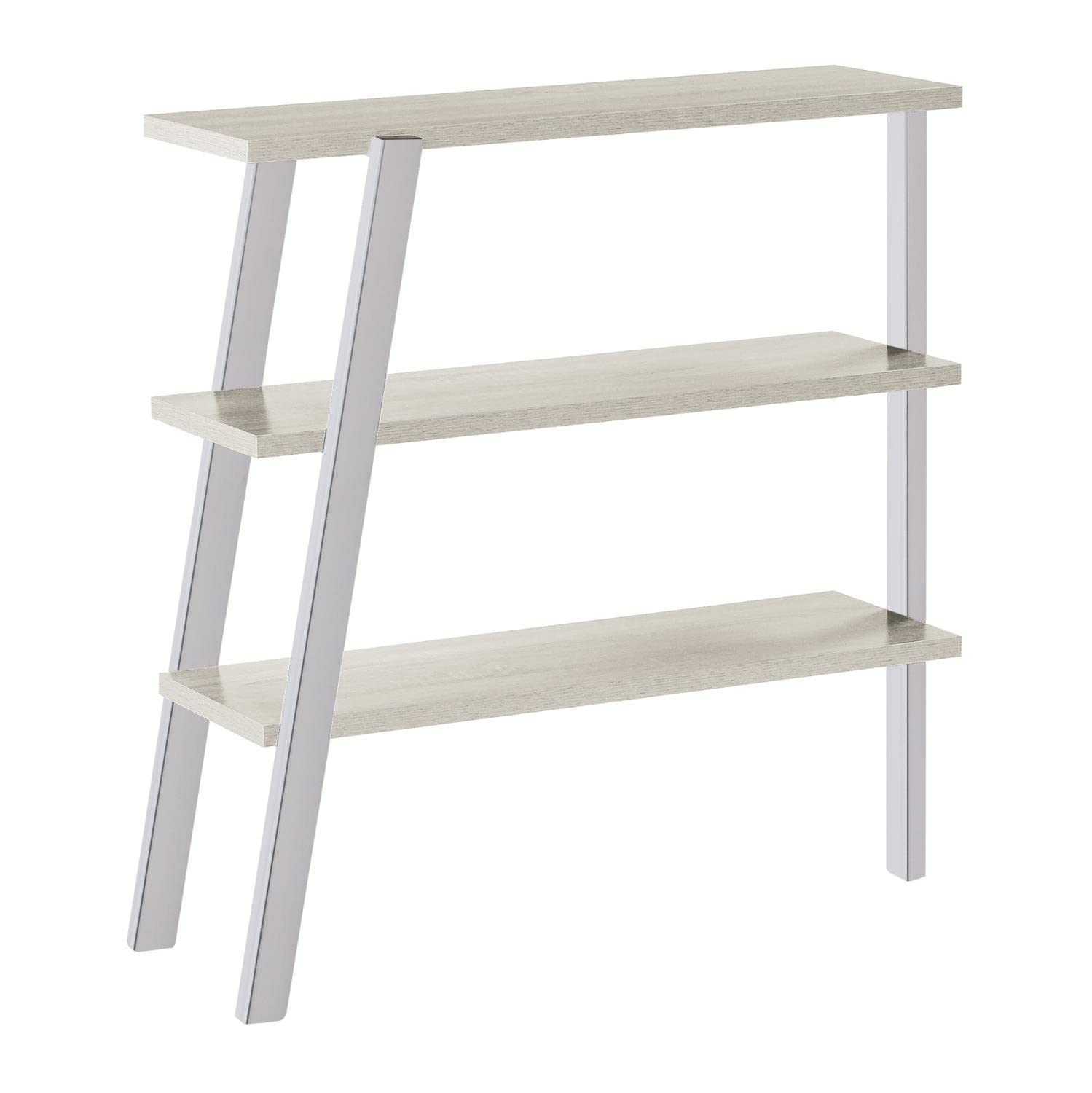 Mirella 3-Tier Wooden Bookshelf - Sturdy Storage Shelf for Books, Decor & More | Perfect for Living Room, Bedroom, Home Office & Study Organization
