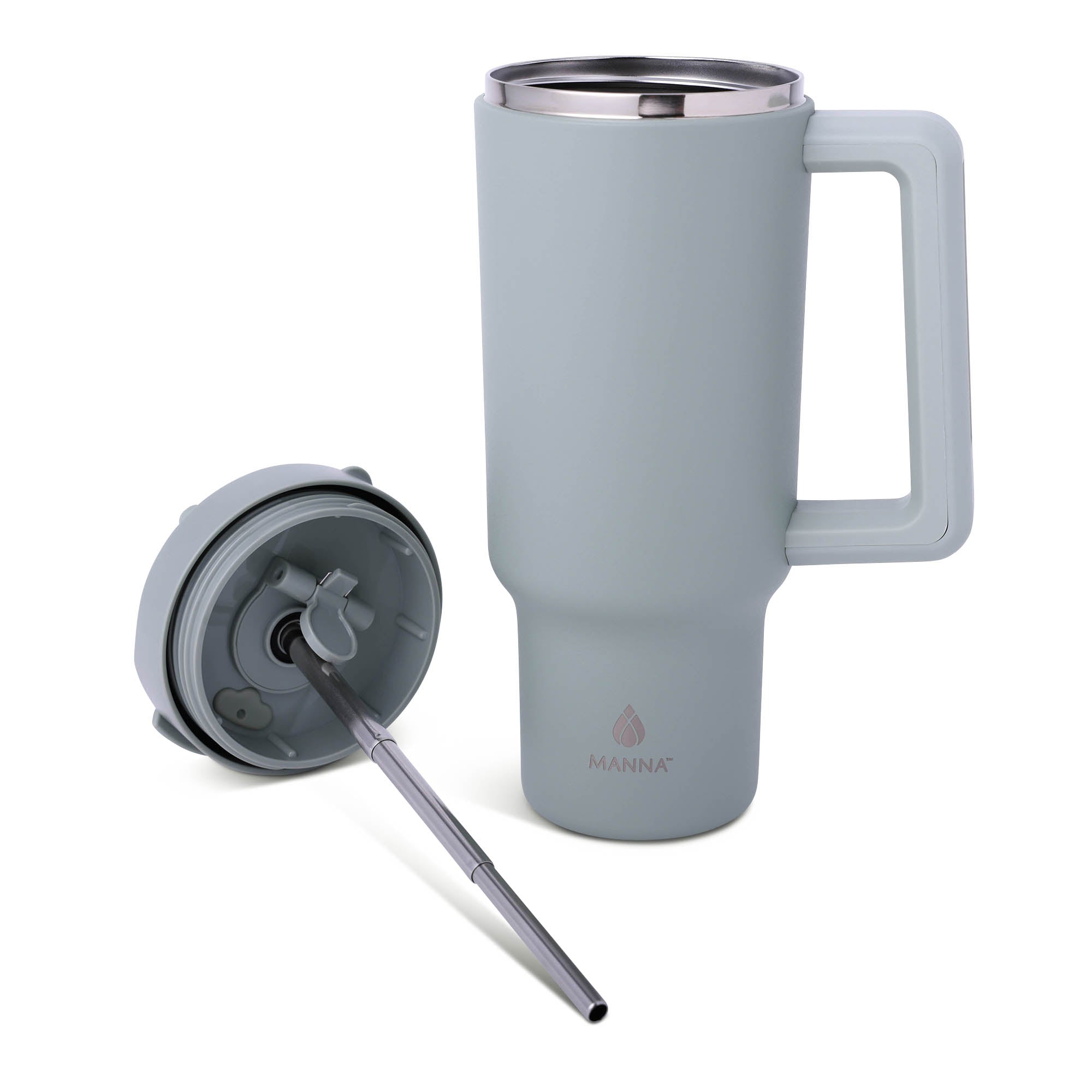 40 oz Stainless Steel Insulated Tumbler with Lid & Straw - Double Wall Vacuum Insulated for Hot & Cold Drinks - Perfect for Travel, Workouts, and Outdoor Adventures