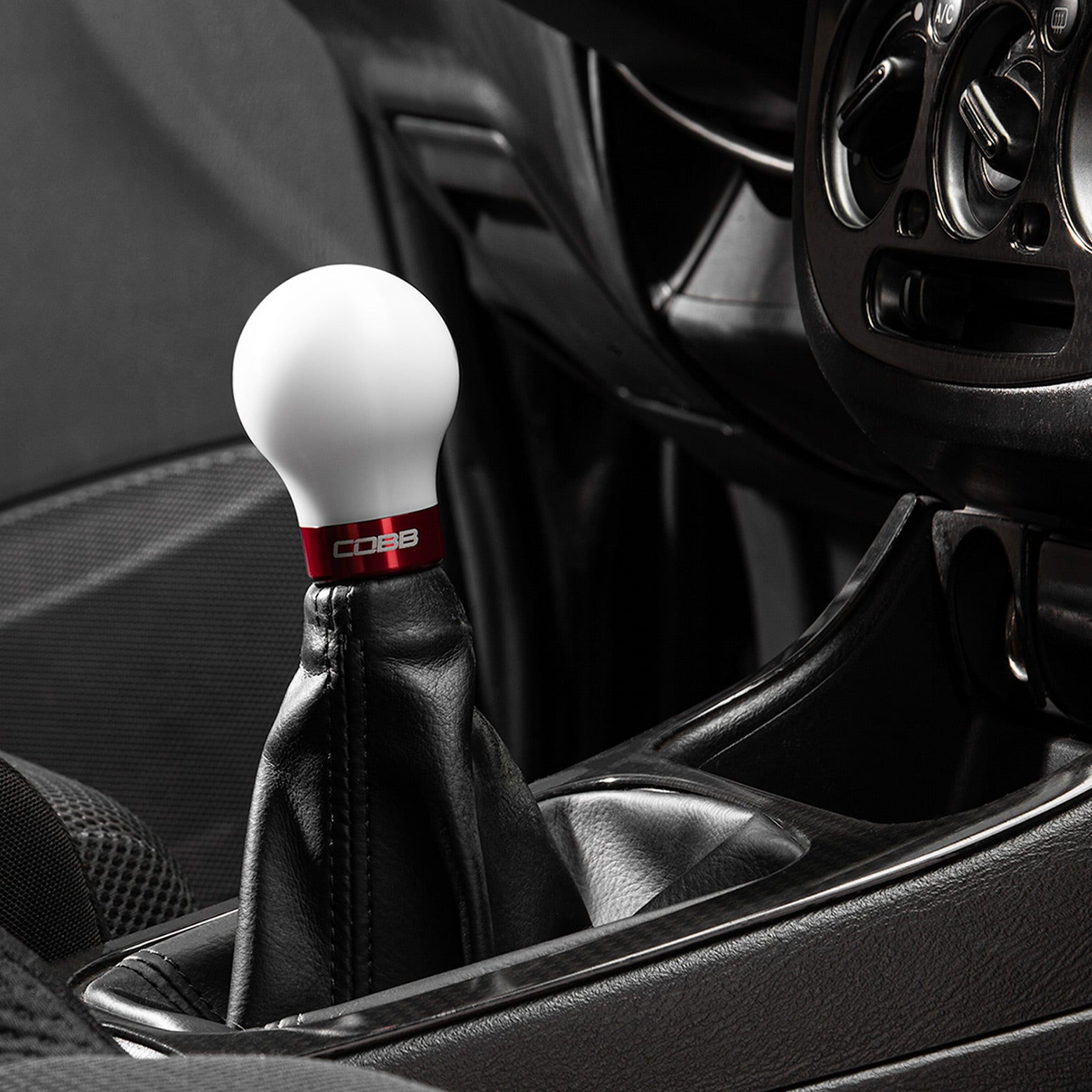 Cobb 5 Speed Weighted Shift Knob - High Performance Manual Transmission Gear Shift Knob for Cars & Trucks - Perfect for Racing, Daily Driving & Car Enthusiasts