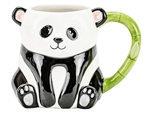 Premium Panda Ceramic Coffee Mug 18 Oz - Cute Animal Design, Large Handle, Dishwasher Safe - Perfect for Home, Office, Gifts & Panda Lovers