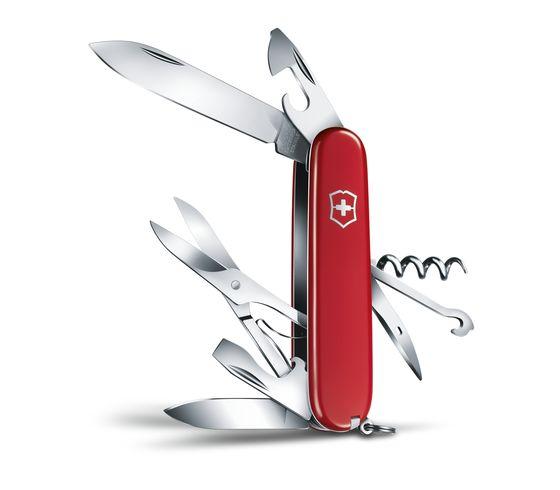 Victorinox Swiss Army Knife Climber - 14 Multi-Tool Pocket Knife with Scissors & Screwdrivers - Perfect for Camping, Hiking & Everyday Carry (EDC)