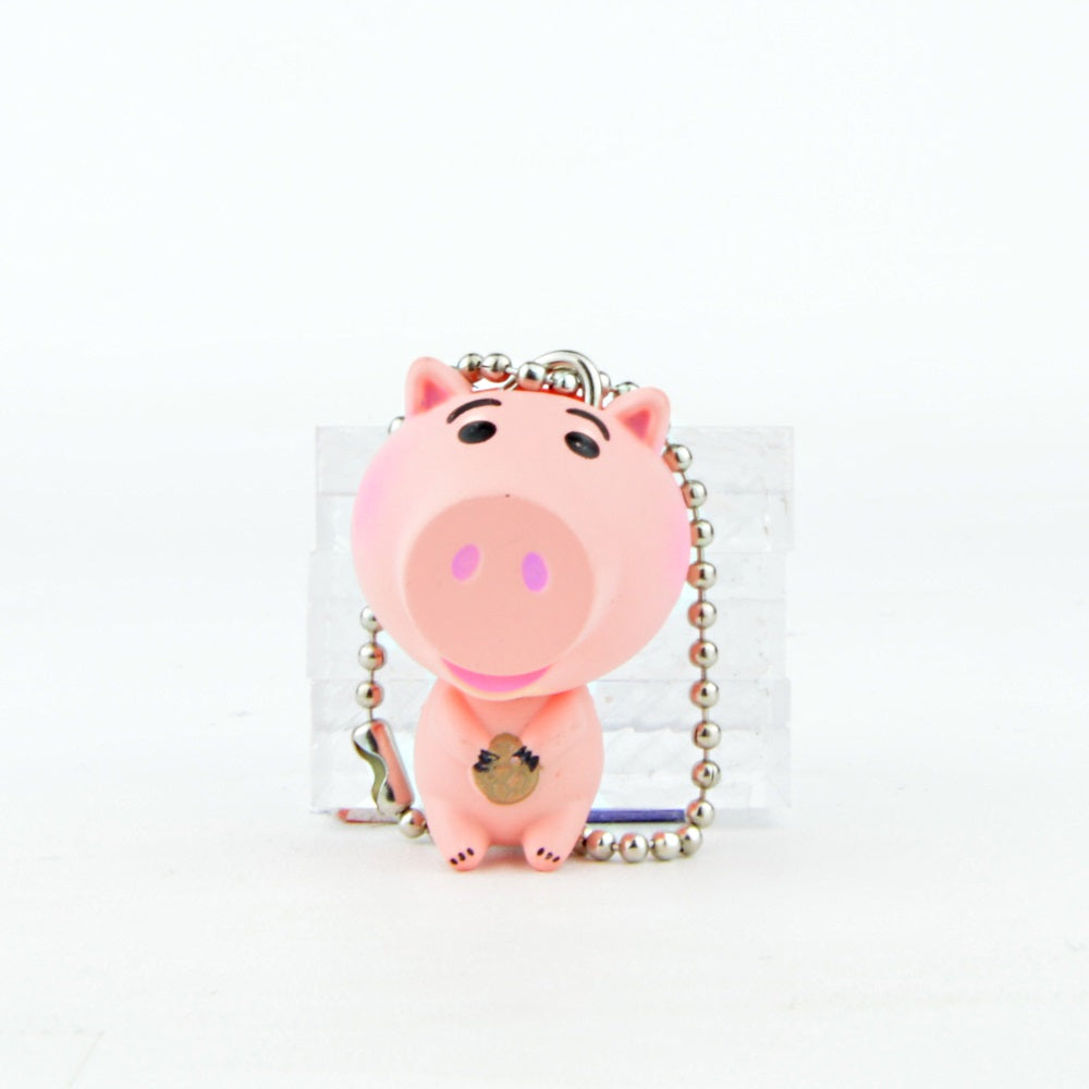 Disney Toy Story Puru Puru Mascot Bobble Head Keychain - Cute Character Keyring for Kids & Collectors | Perfect for Backpacks, Gifts & Fan Merchandise