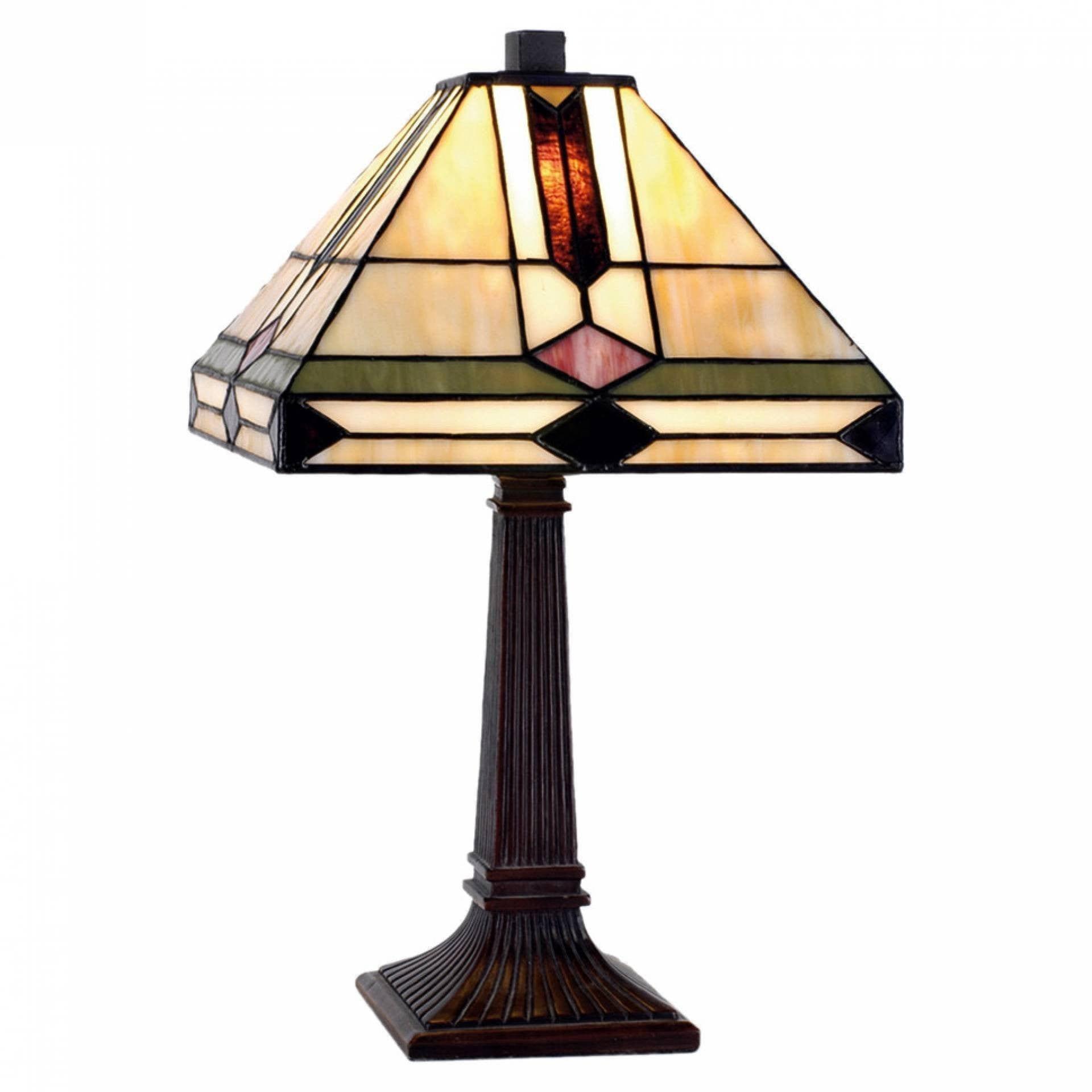 Peterborough Tiffany Lamp - Handcrafted Stained Glass Lighting for Home & Office Decor | Tiffany Lighting Direct