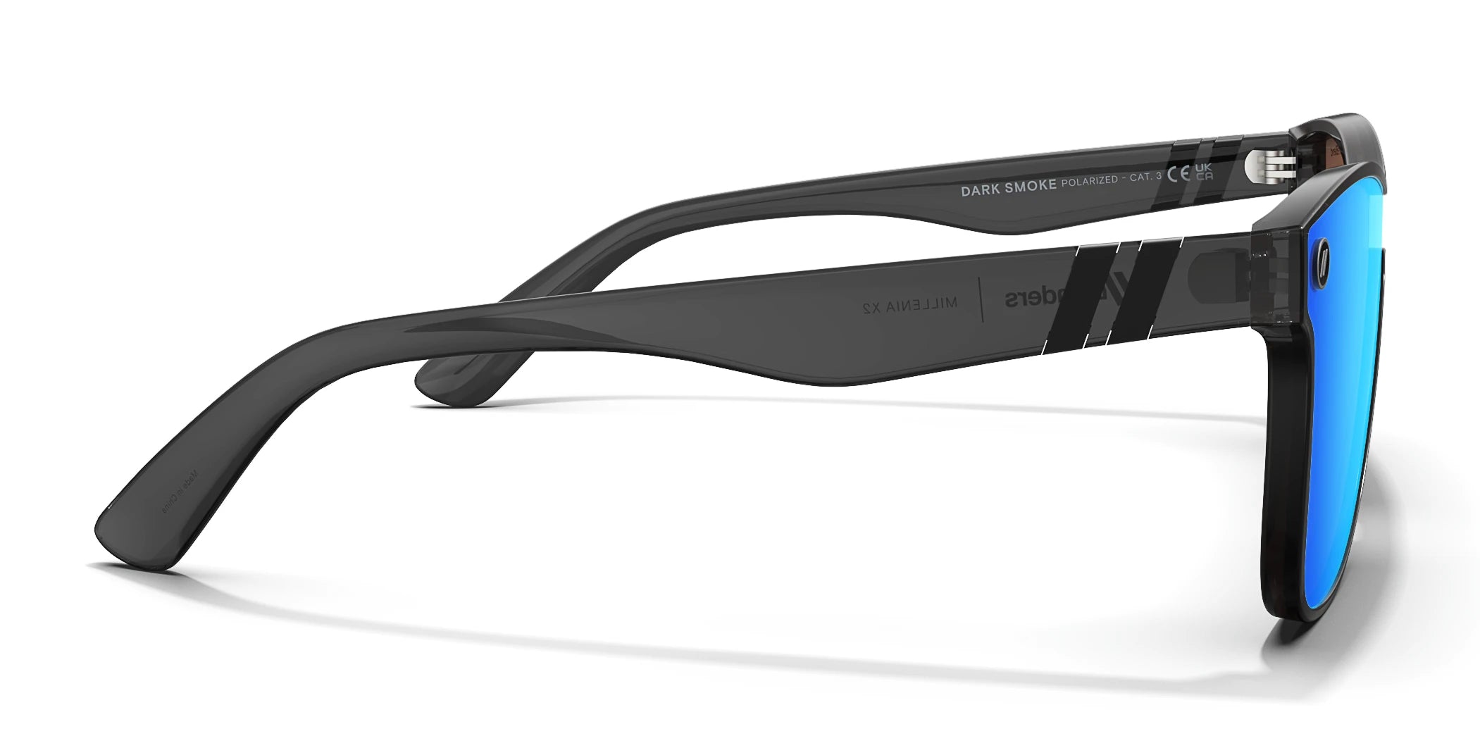 Millenia X2 Dark Smoke Sunglasses - Polarized UV Protection for Men & Women - Perfect for Driving, Running, and Outdoor Activities