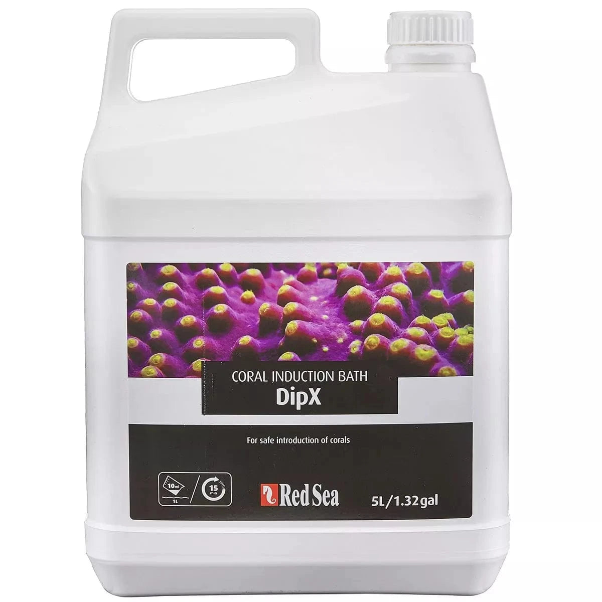 DipX Coral Bath Red Sea - Premium Coral Reef Aquarium Salt for Marine Fish & Coral Tanks - Perfect for Reef Tanks, Saltwater Aquariums, and Coral Growth Enhancement