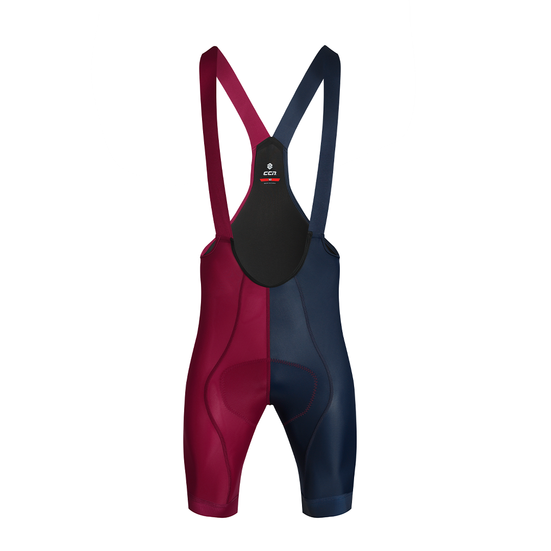 NOVA PRO Men's Cycling Bib Shorts with High Contrast Design - Perfect for Road Biking, Training & Endurance Races