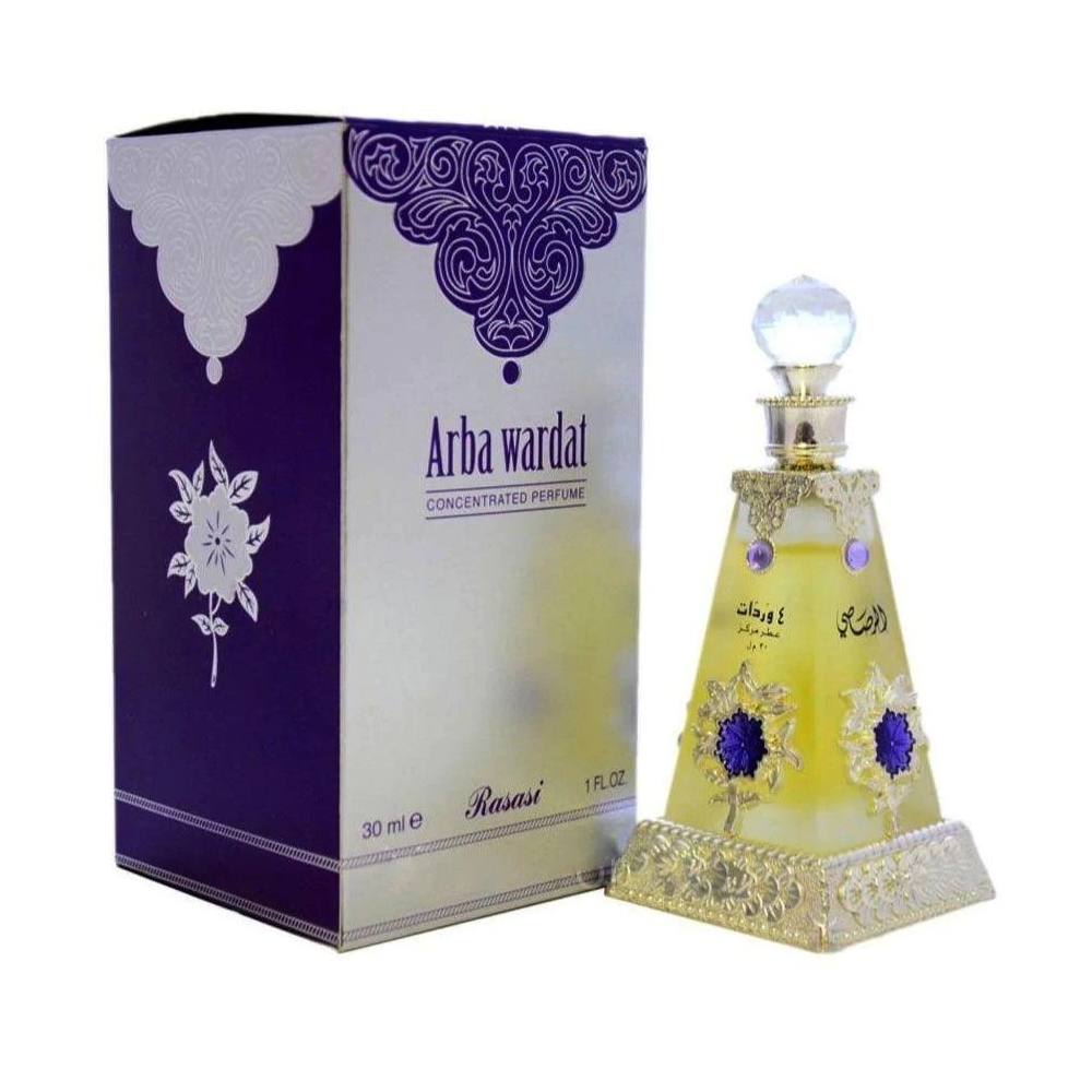 Arba Wardat Eau de Parfum 30ml for Women - Long-Lasting Floral Fragrance | Perfect for Date Nights & Special Occasions