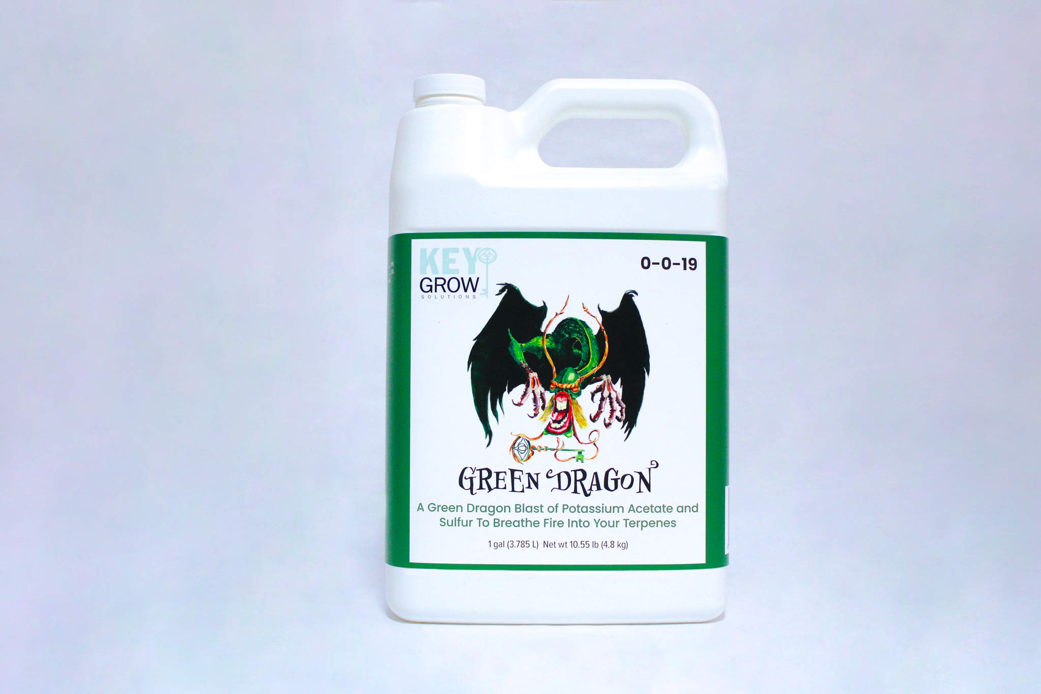 Key Grow Green Dragon 1 Gallon - Hydroponic Nutrient Solution for Plants