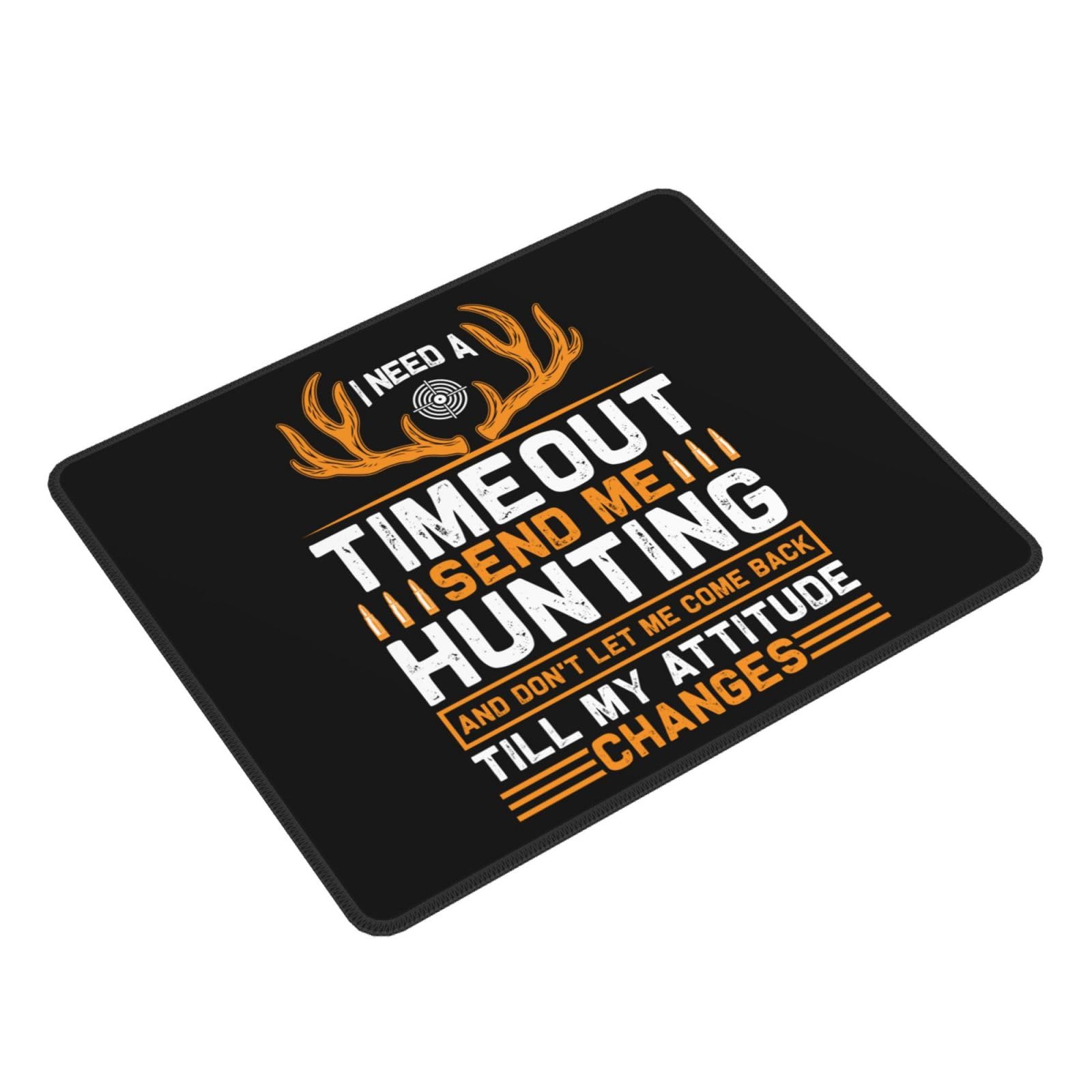 Waterproof Non-Slip Rubber Base Mouse Pad - 10x12 Inch Hunting Theme Gaming Mousepad for PC, Laptop & Office Use - Perfect for Gamers, Hunters & Outdoor Enthusiasts