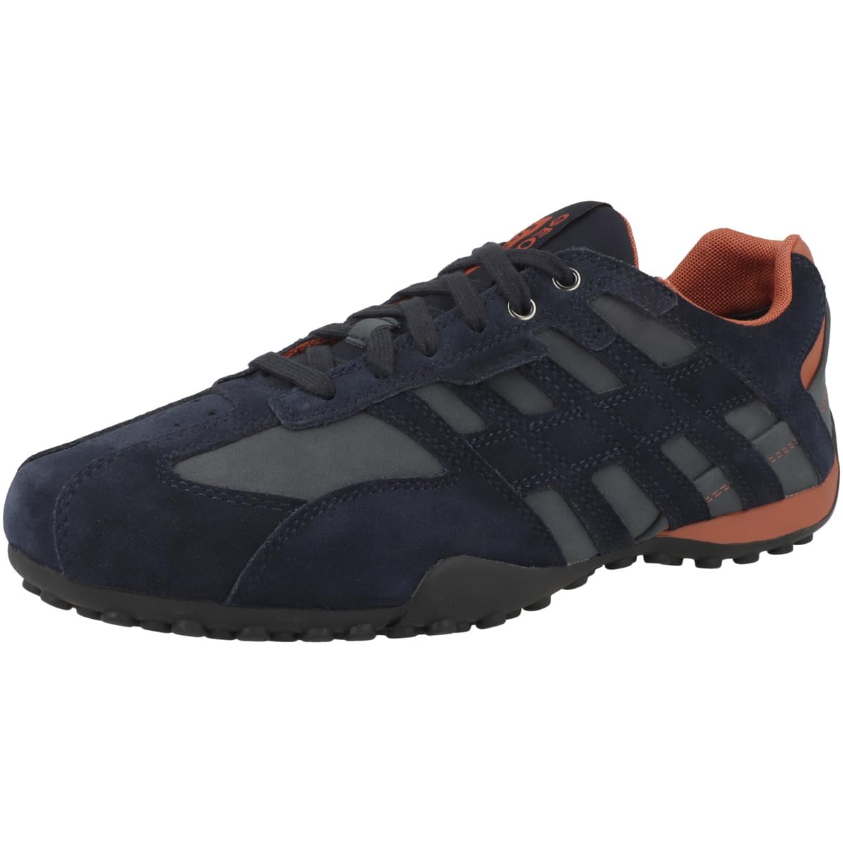 Geox Men's Breathable Low-Top Sneakers - Lightweight Walking & Running Shoes for Men - Perfect for Gym, Workout & Casual Wear