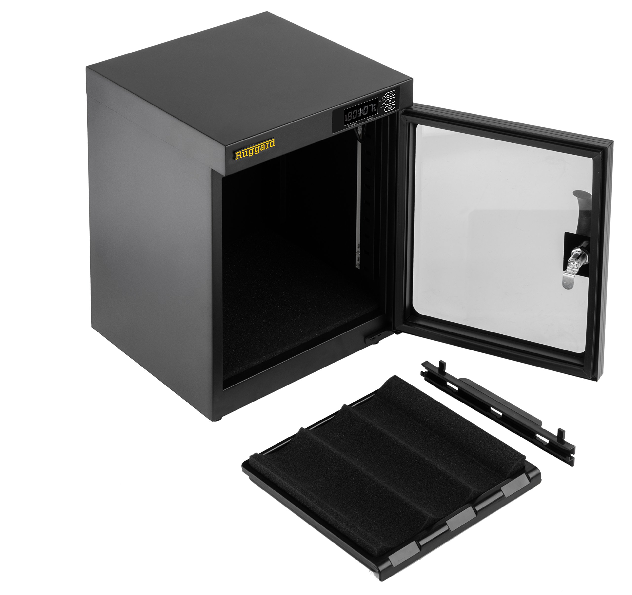 Ruggard 30L Electronic Dry Cabinet - Humidity Control for Camera, Lens & Electronics Storage - Perfect for Photography, Electronics & Moisture-Sensitive Items