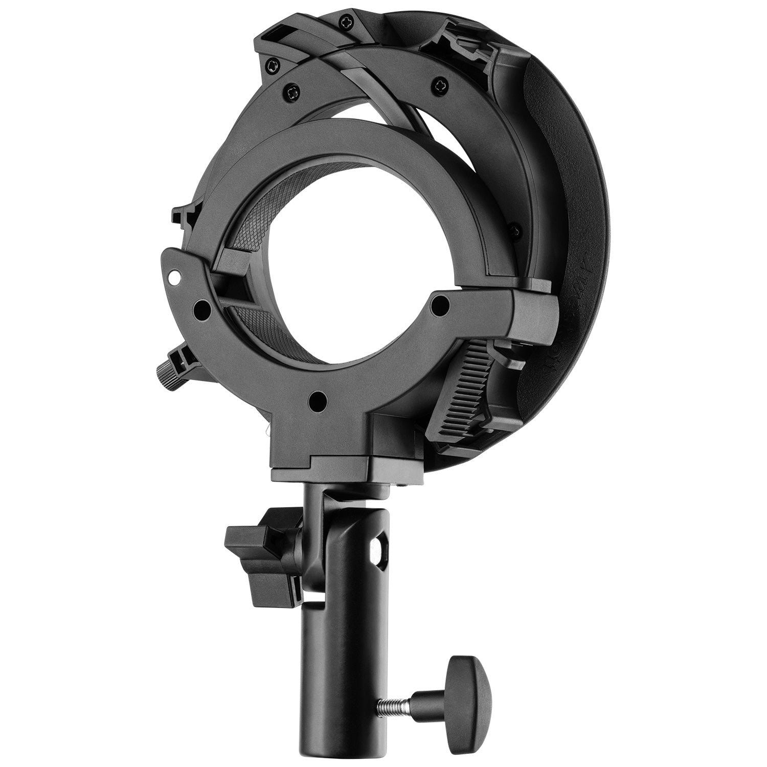 Quick Mount S Bracket 2 for Bowens Mount - Universal Flash Bracket for Studio Photography & Video Lighting Accessories