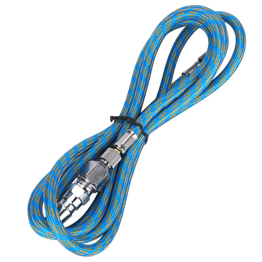 Durable Nylon Airbrush Hose Kit - Flexible & High-Pressure Spray Gun Air Hose for Painting, DIY Projects & Home Use - Perfect for Airbrush, Trachea Spray Guns & Artwork