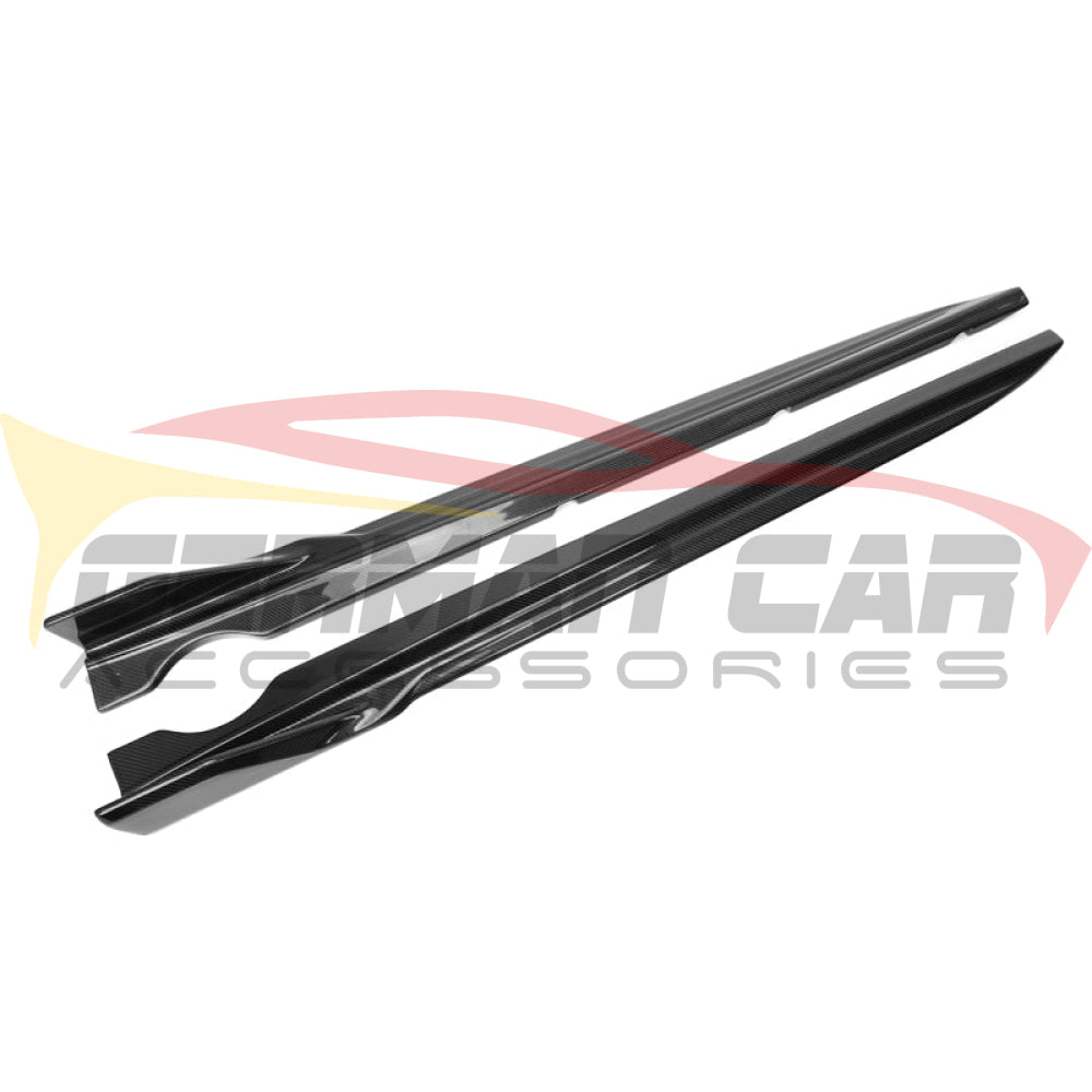 2019-2023 BMW X5 & X5M Carbon Fiber Side Skirts Replacement | G05 F95 Model | Enhances Aerodynamics & Sporty Look | Perfect for Street Racing & Car Shows