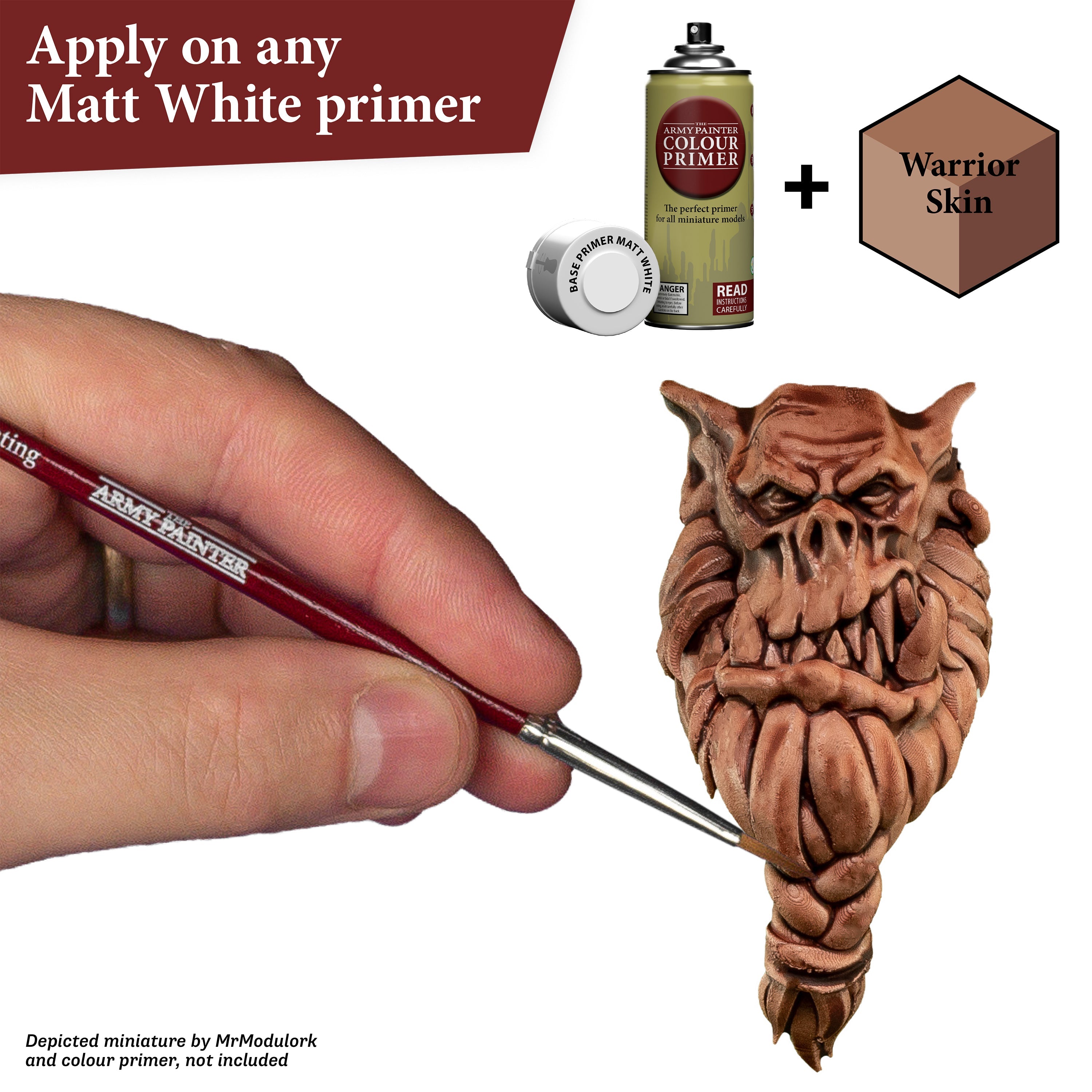 Speedpaint: Warrior Skin - Premium Acrylic Paint Set for Miniature Figures & Wargaming - Perfect for Tabletop RPGs, Warhammer, and D&D Painting