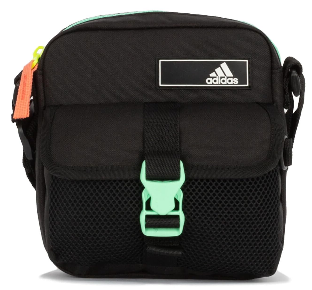 Adidas Amplifier 2 Festival Crossbody Bag for Women & Men - Lightweight Travel Waist Pack for Concerts, Festivals & Outdoor Activities