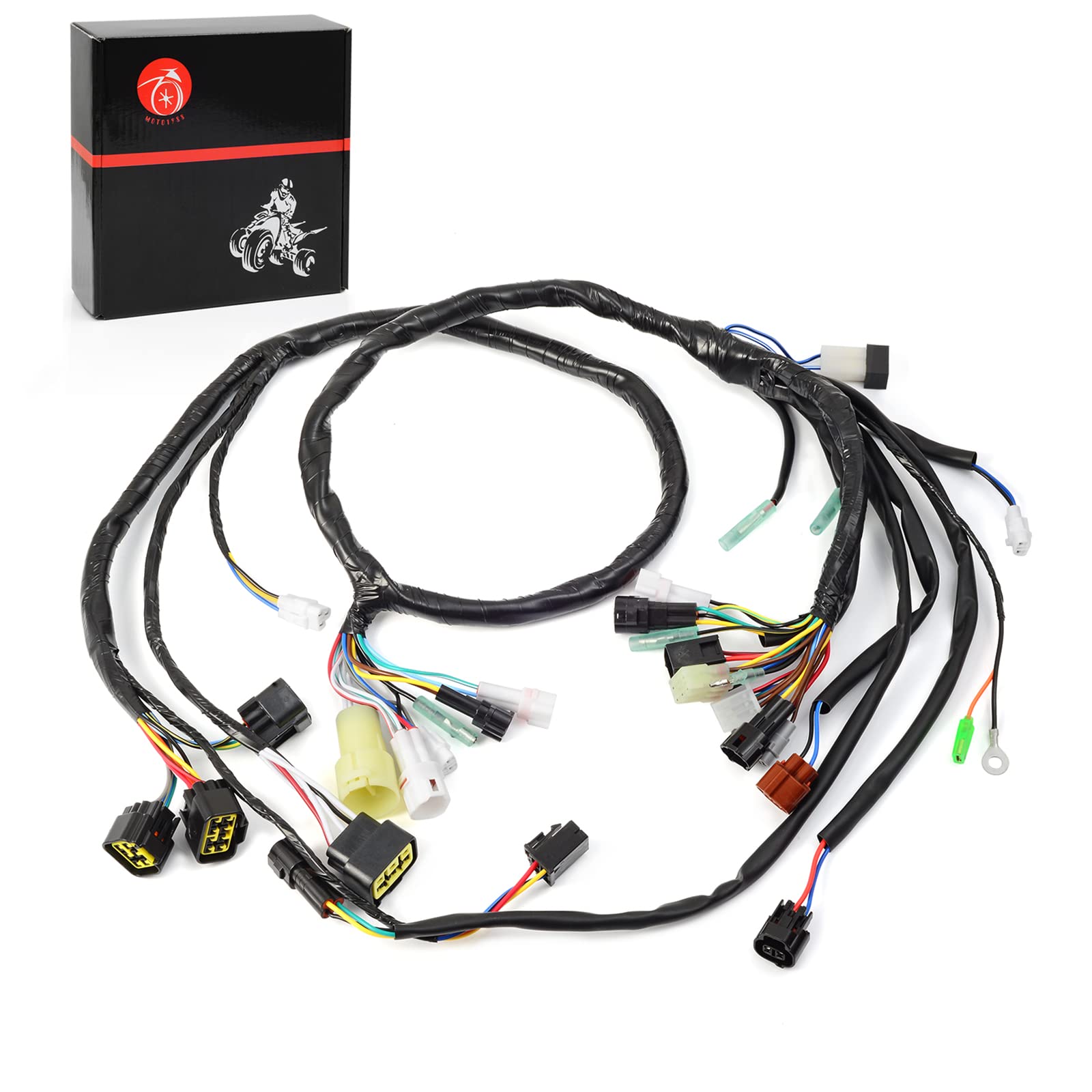 Yamaha Raptor 660 660R YFM660R (2002-2004) Main Electrical Wiring Harness Replacement - 5LP-82590-10-00 - Compatible with ATV Off-Road & Dirt Bike Riding