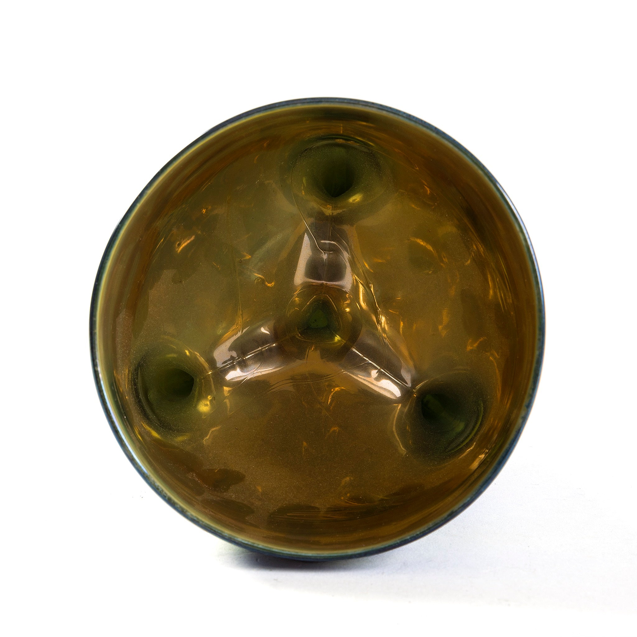 Tiffany Studios New York Favrile Pinched Glass Vase - Handcrafted Art Nouveau Decor for Home & Office - Perfect for Floral Arrangements & Luxury Gift Giving
