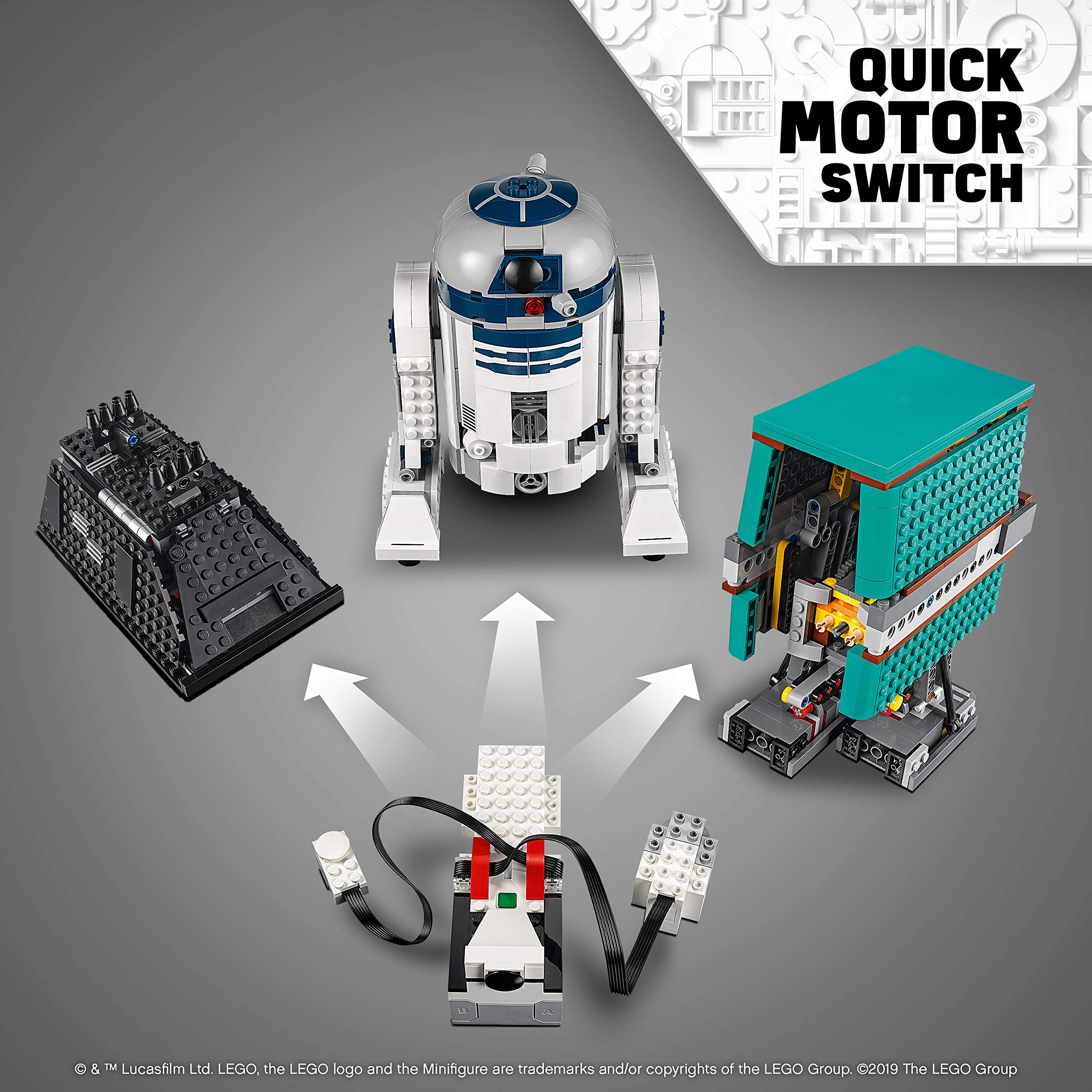 LEGO Star Wars Boost Droid Commander 75253 Building Kit - R2-D2 Robot Toy with 1,177 Pieces for Kids to Learn Coding | STEM Educational Toy for Boys & Girls | Perfect for Playtime, Birthday Gifts & Star Wars Fans