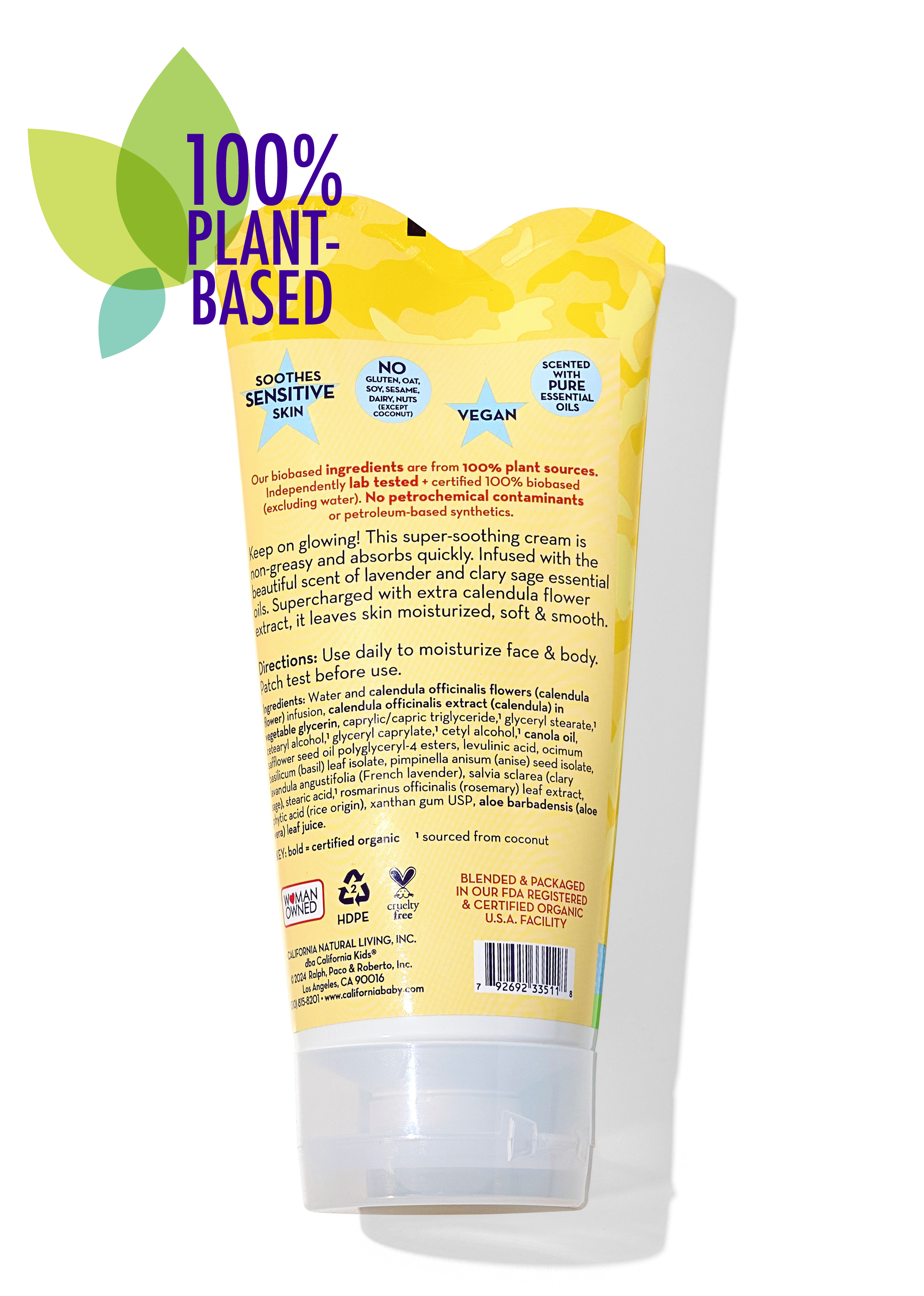 California Kids® #Calendula™ Cream - Organic Baby Rash Cream for Diaper Rash & Eczema Relief - Gentle Moisturizing Skin Care for Newborns, Infants & Toddlers - Perfect for Daily Use & Sensitive Skin Protection