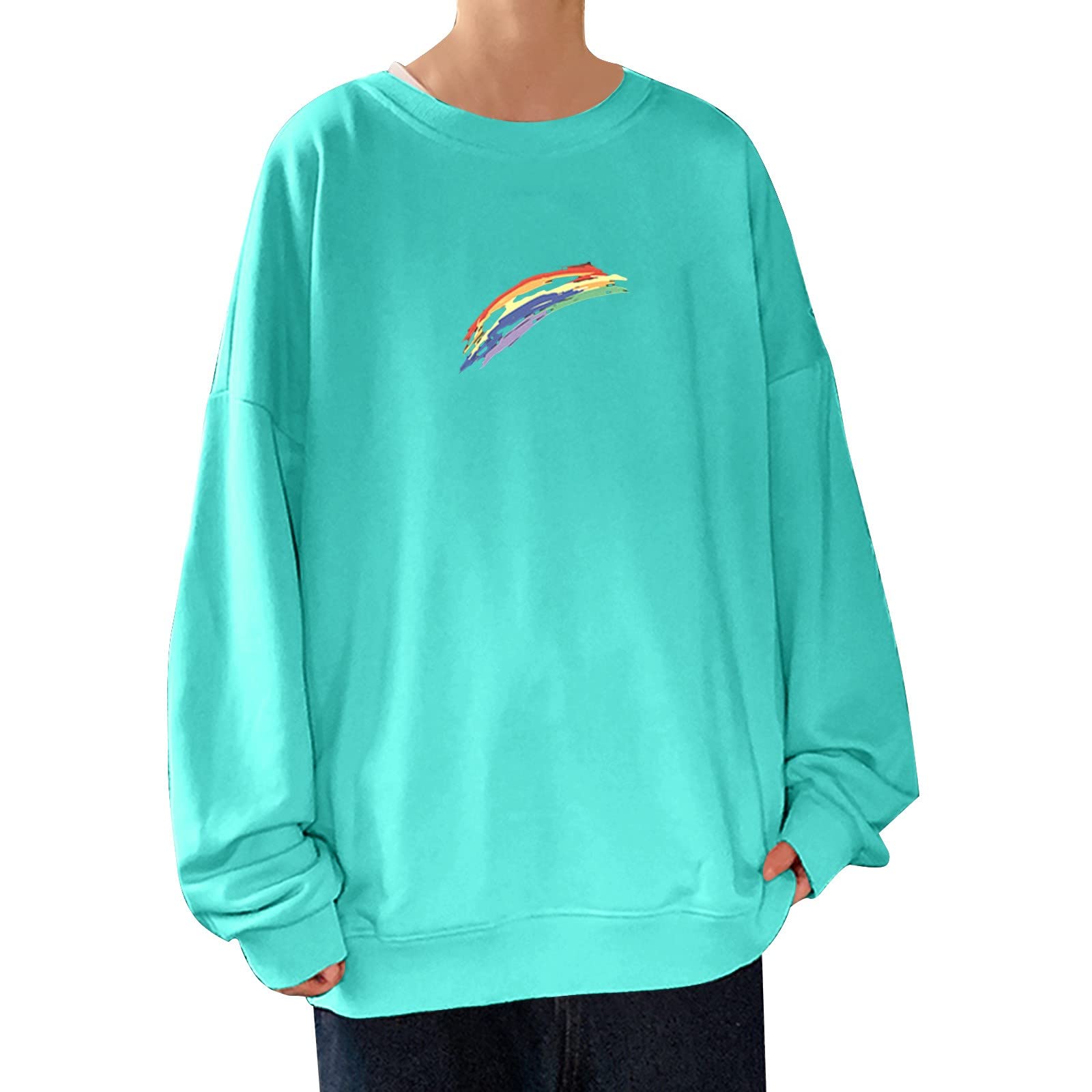 Men's Casual Printed Sweater - Loose Fit Autumn Winter Pullover for Youth Fashion & Sports | Perfect for Daily Wear, Gym, and Outdoor Activities