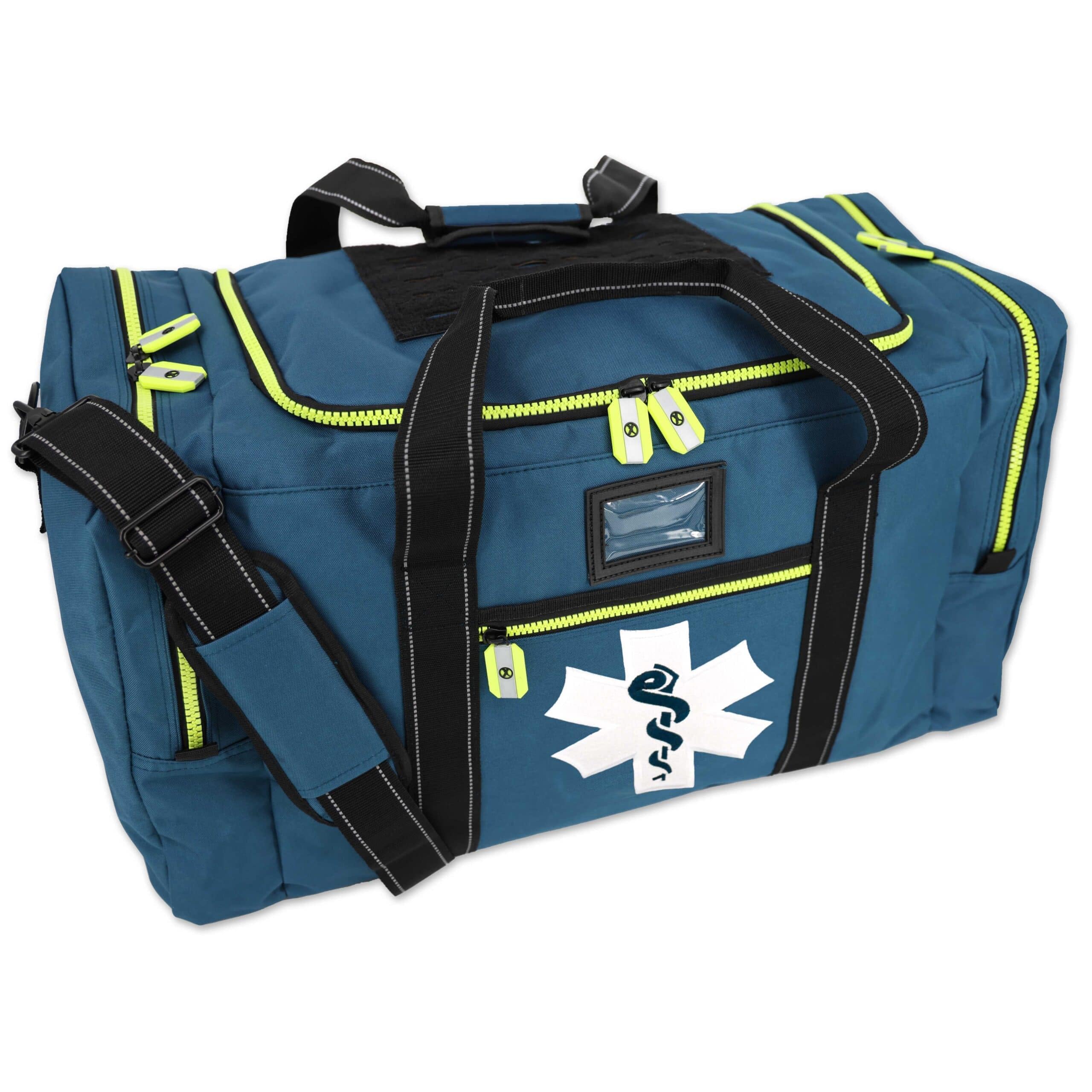 Lightning X EMS Rescue Gear Bag for First Responders - Durable EMT Turnout Jumpsuit Storage for Firefighters, Paramedics & Emergency Medical Technicians - Perfect for Ambulance, Disaster Response & Field Work