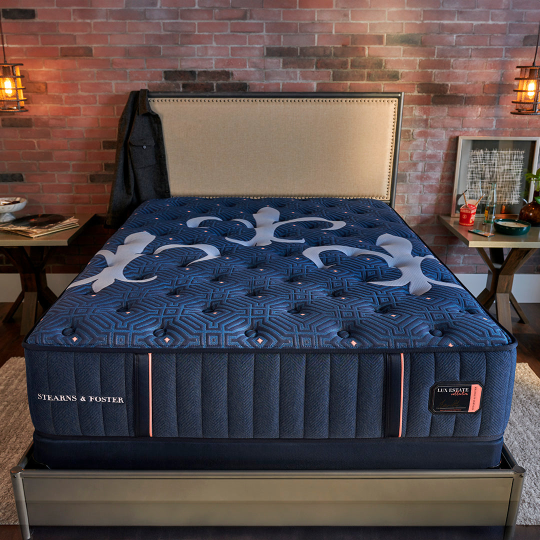Lux Estate Medium Firm Mattress - Queen Size Memory Foam Bed for Back Pain Relief & Pressure Relief - Perfect for Side Sleepers, Couples & Guest Rooms