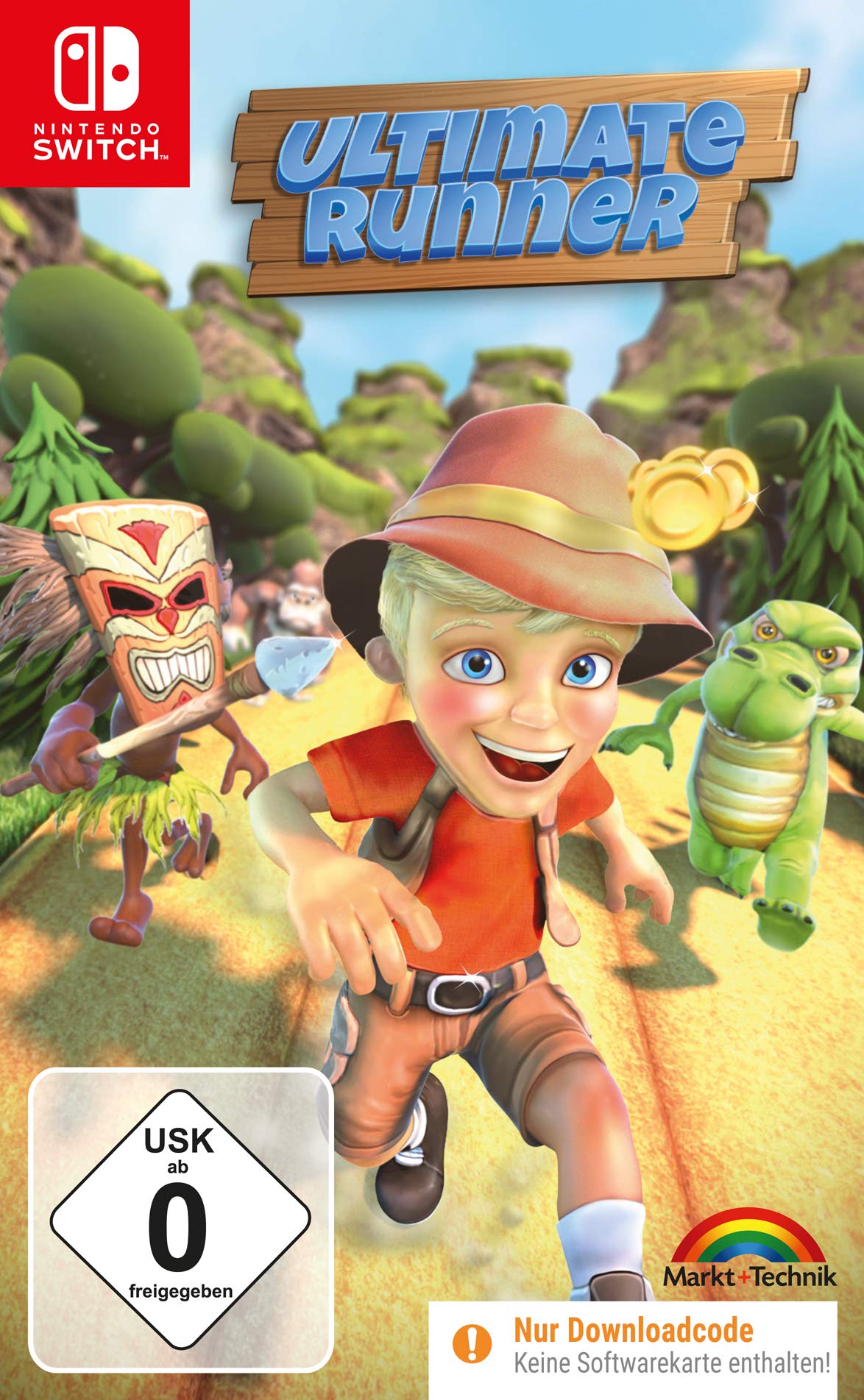Ultimate Runner - Nintendo Switch Game | Fast-Paced Platformer for Family Fun & Competitive Play