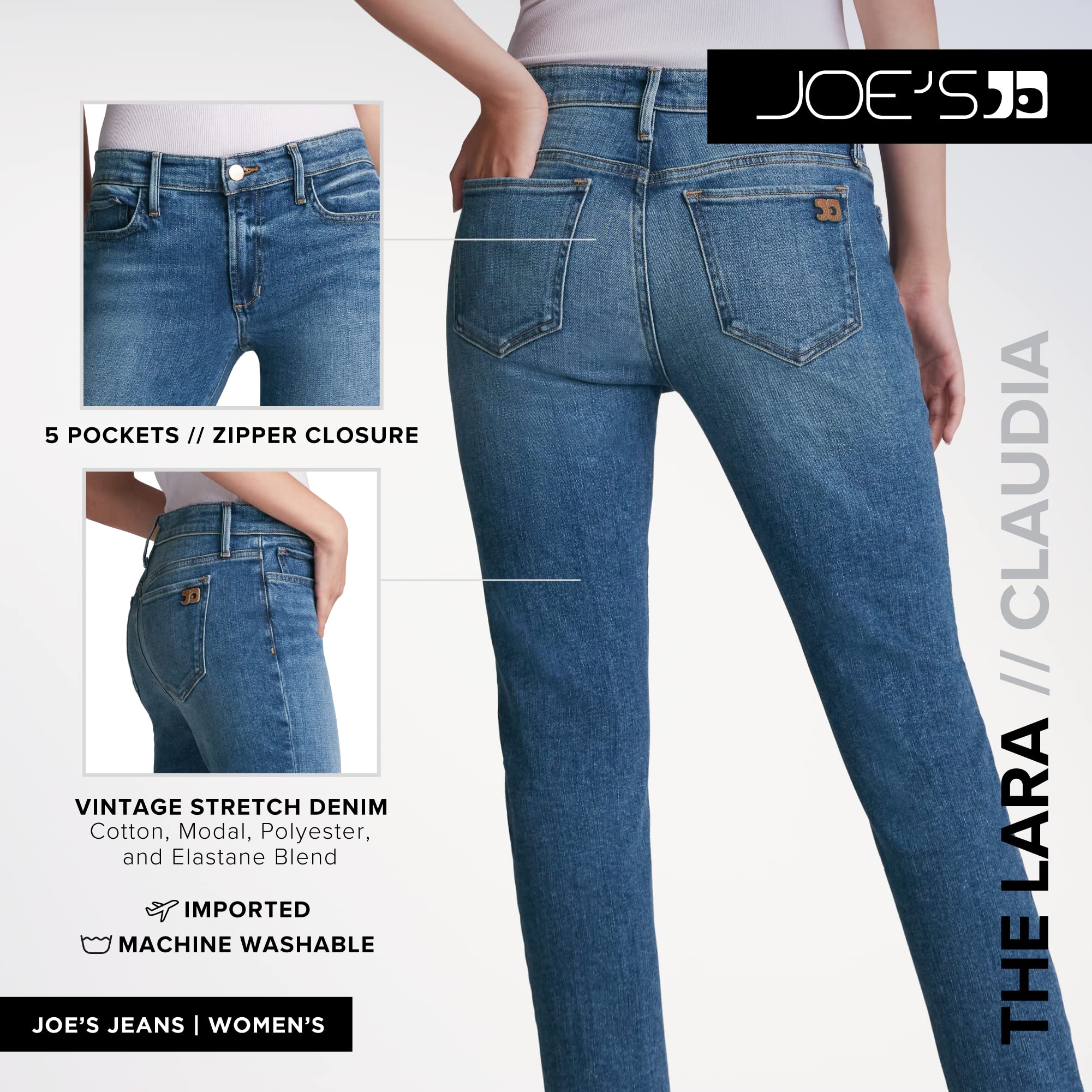 Joe's Women's The Lara Petite - Stylish and Comfortable Women's Petite Clothing for Work, Date & Casual Wear