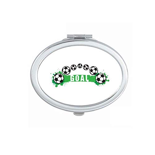 DIYthinker Portable Foldable Double-Sided Mirror - Compact Handheld Makeup & Sports Mirror for Soccer, Football, and Outdoor Activities | Perfect for Travel, Gym, and On-the-Go Touch-Ups