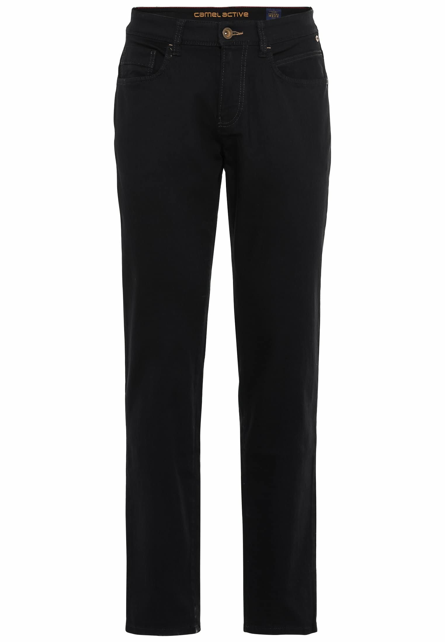 Camel Active Men's Straight Fit Denim Jeans - Classic Comfort for Casual Wear & Everyday Style
